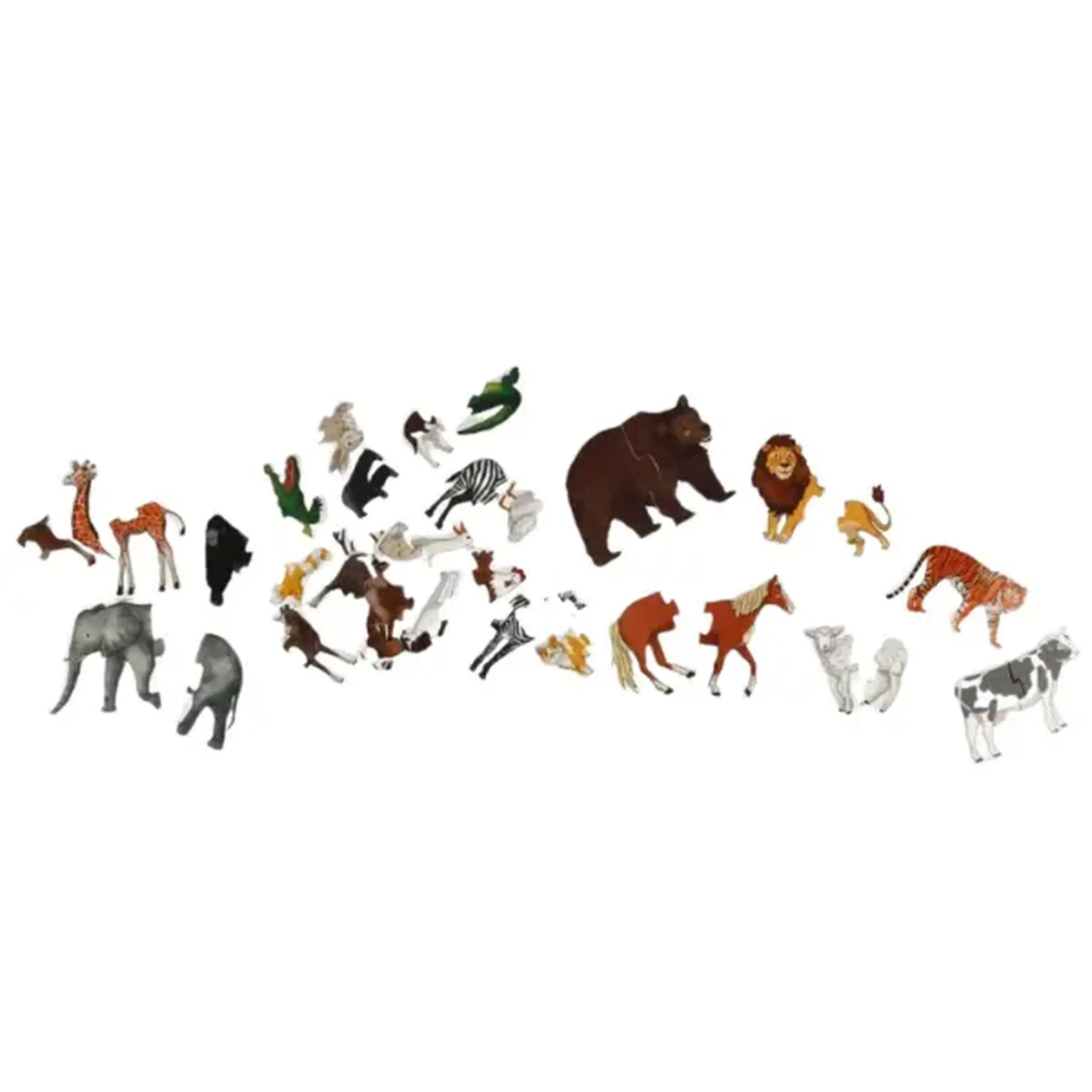 Puzzle "Animale", 36 piese, Smile Games