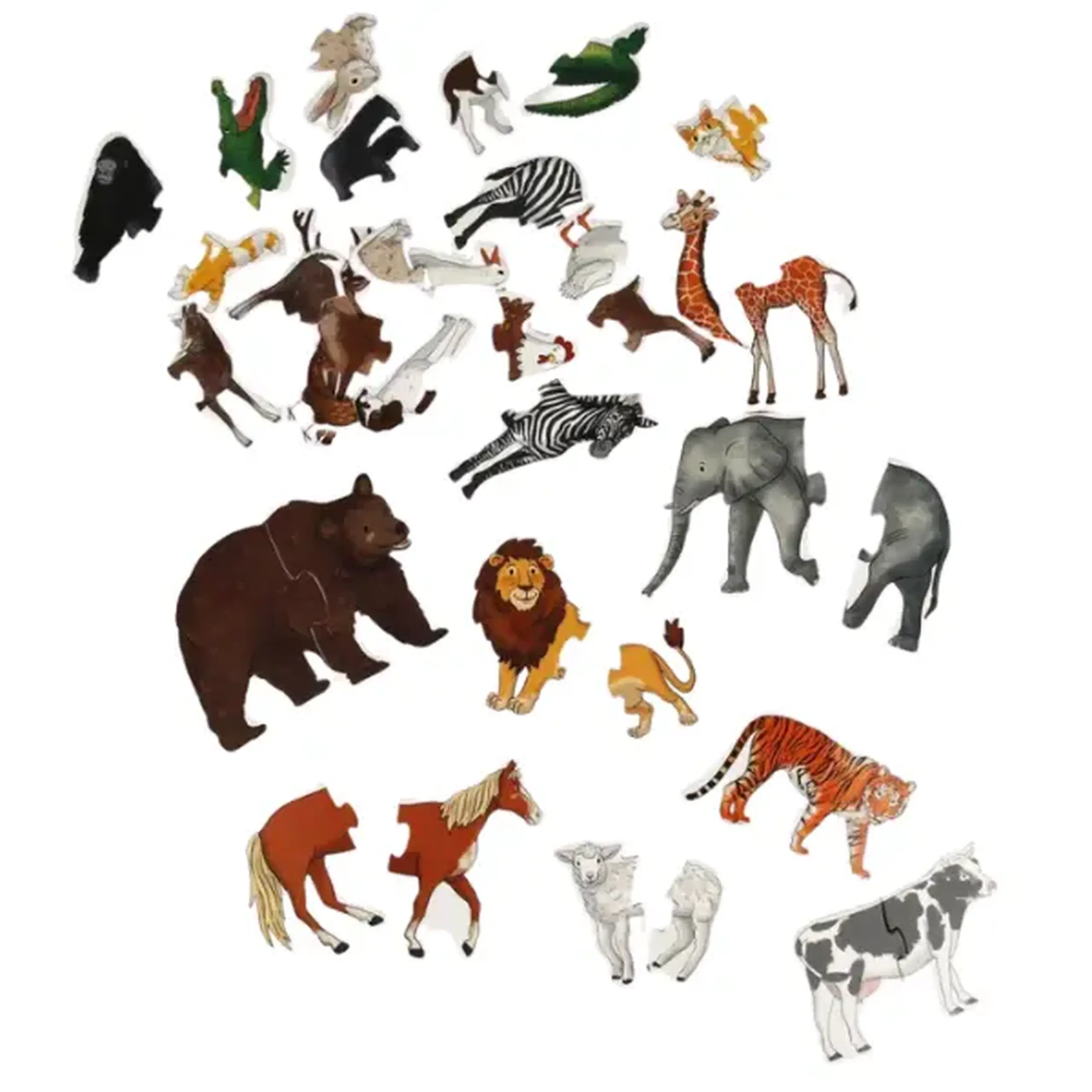 Puzzle "Animale", 36 piese, Smile Games