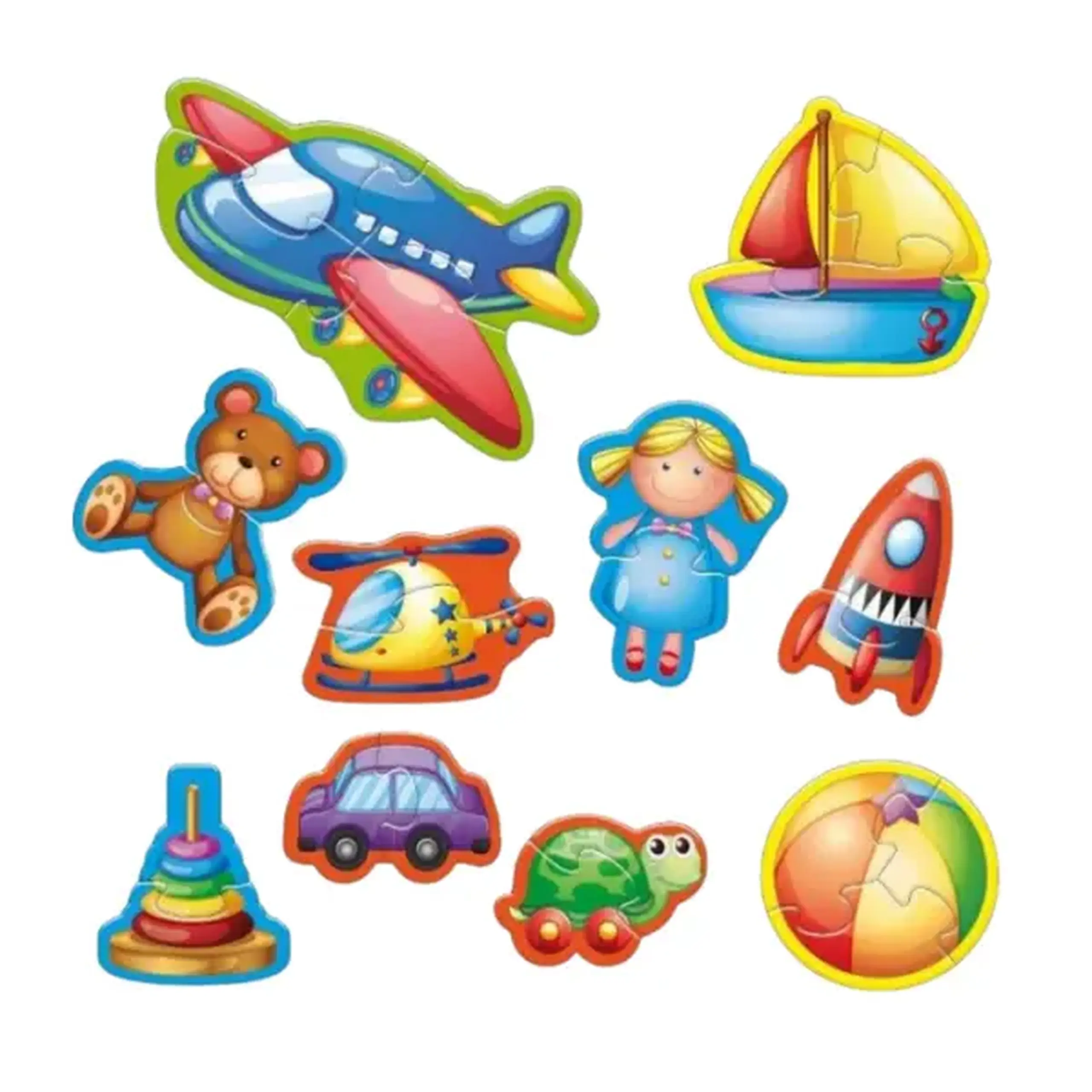 Puzzle "Jucării", (ro.), Smile Games