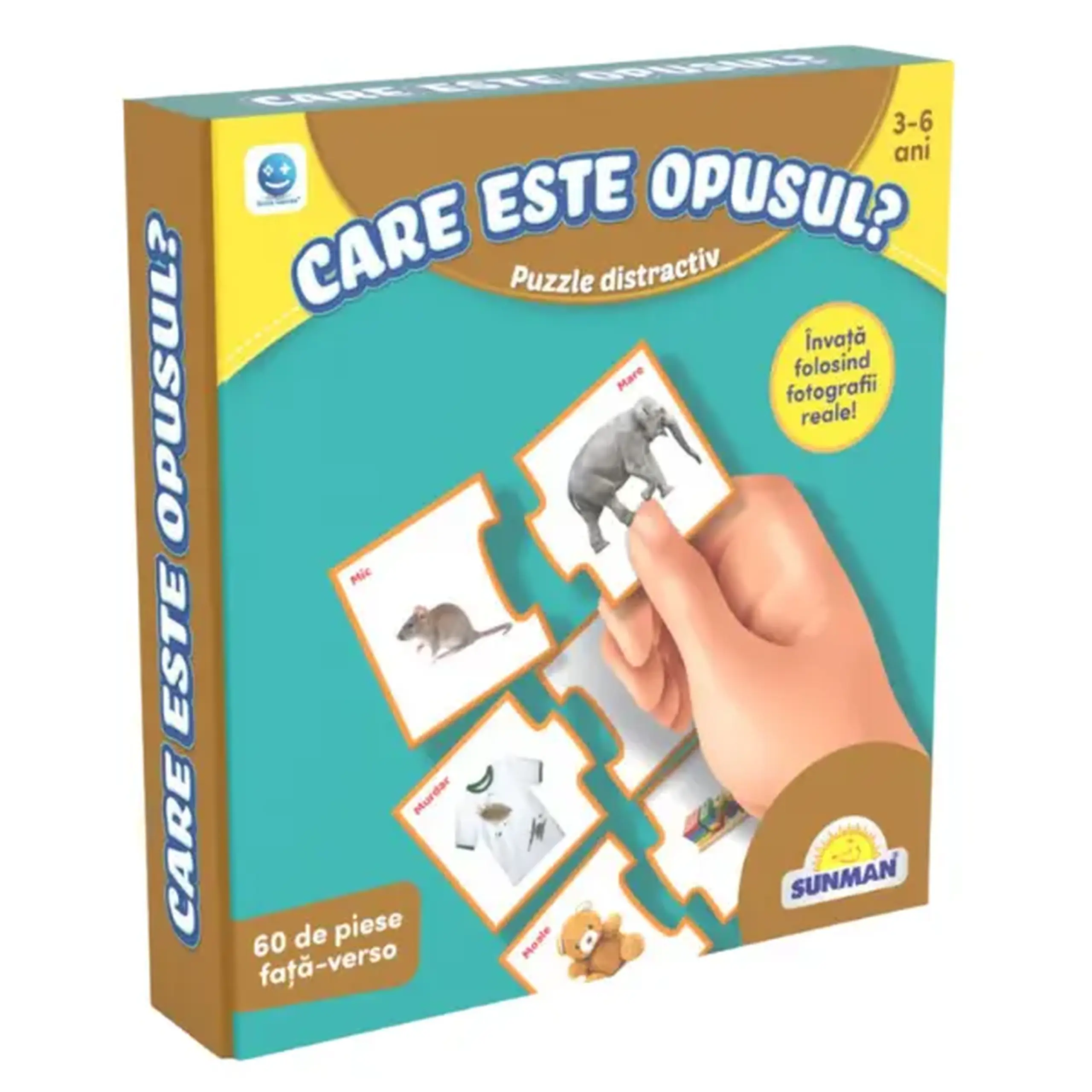 Puzzle "Învățăm opozițiile", (ro), Smile Games