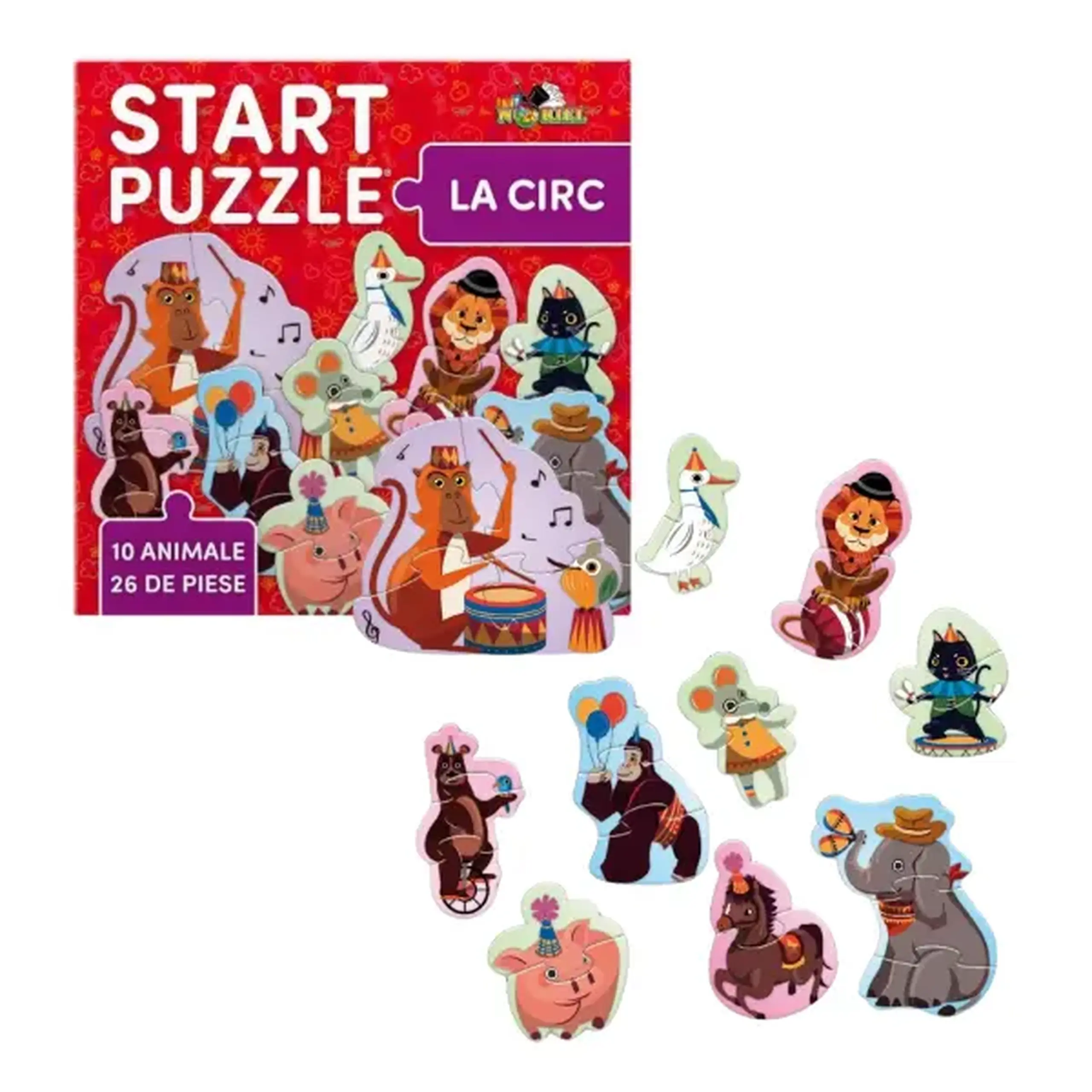 Puzzle "La circ", (ro), Smile Games
