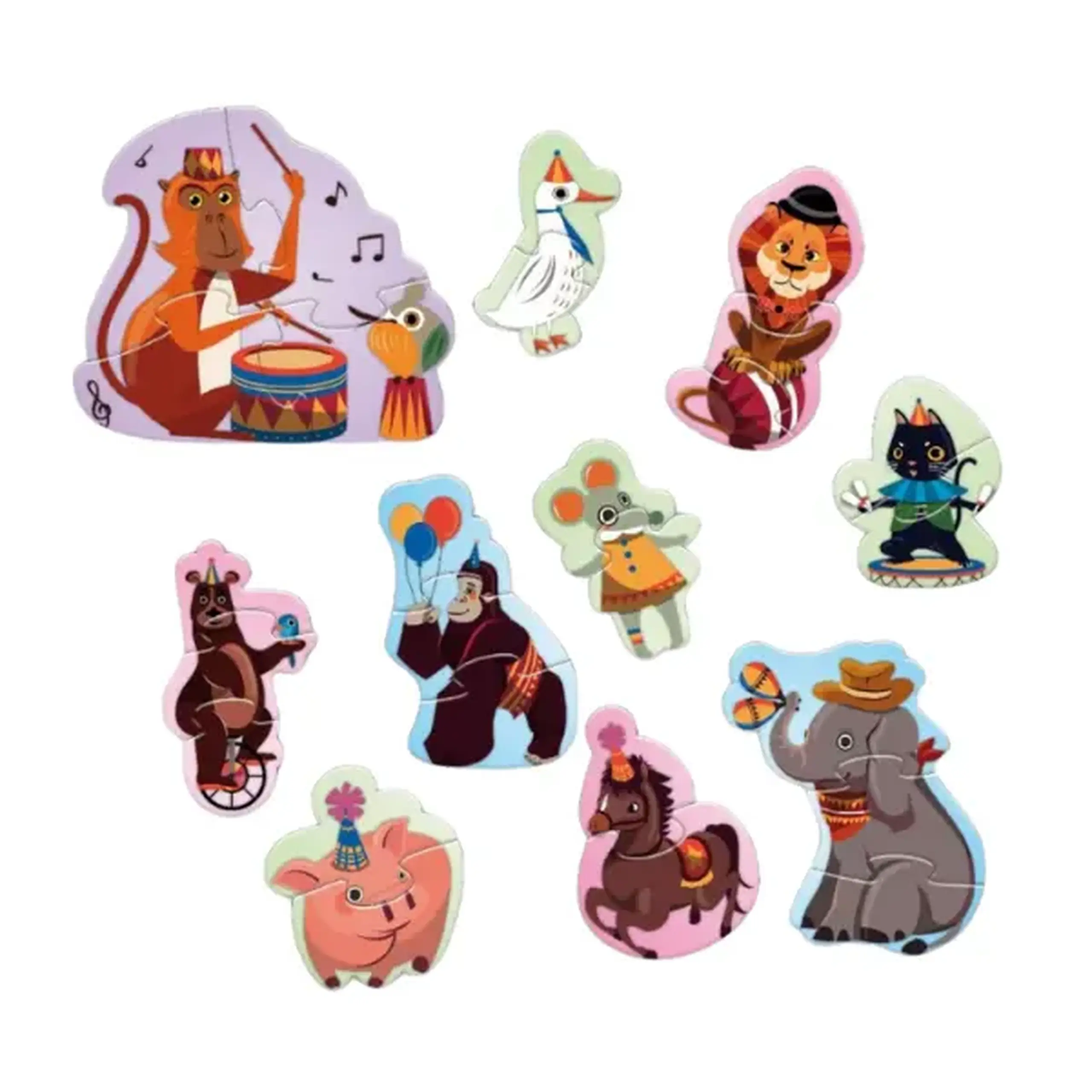 Puzzle "La circ", (ro), Smile Games