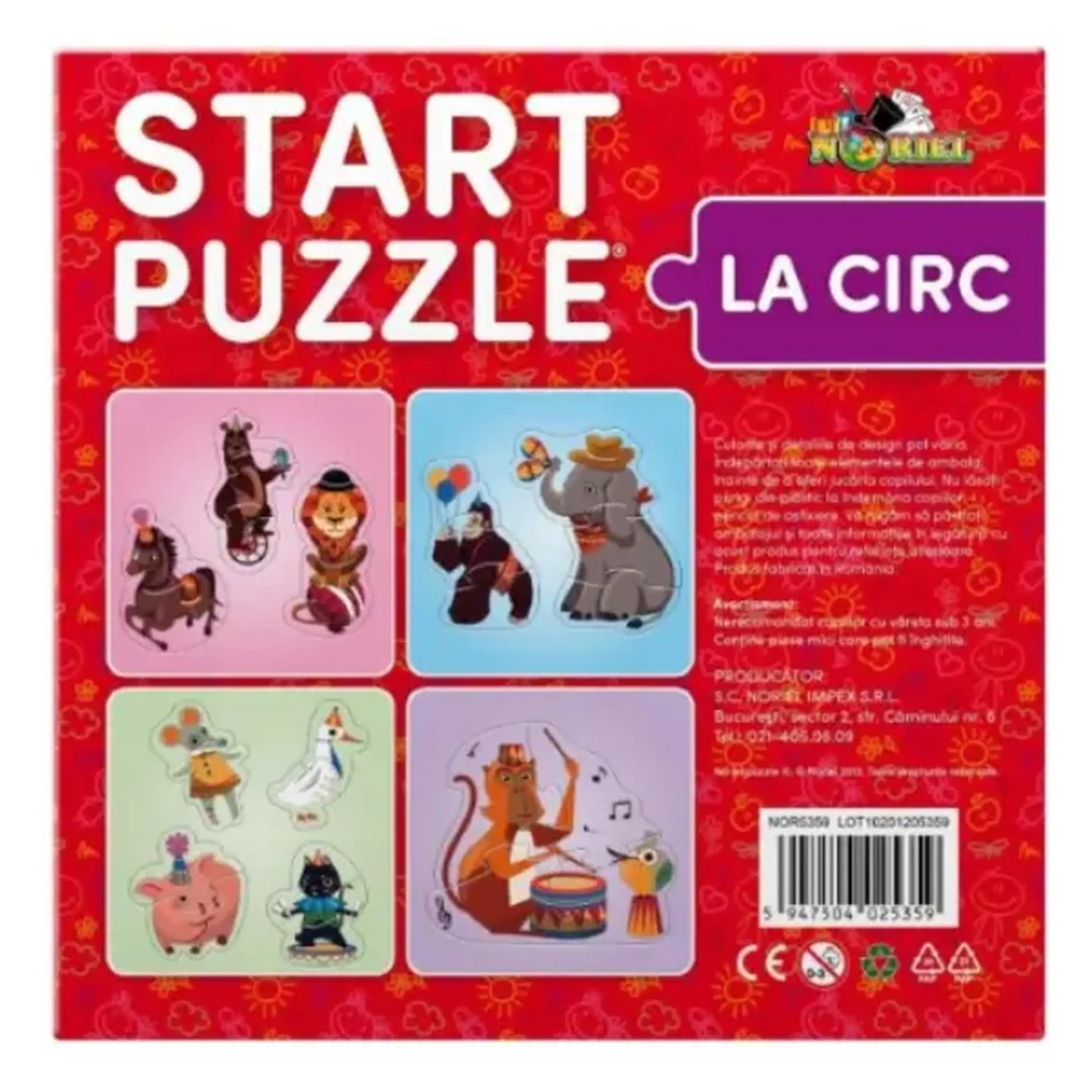 Puzzle "La circ", (ro), Smile Games