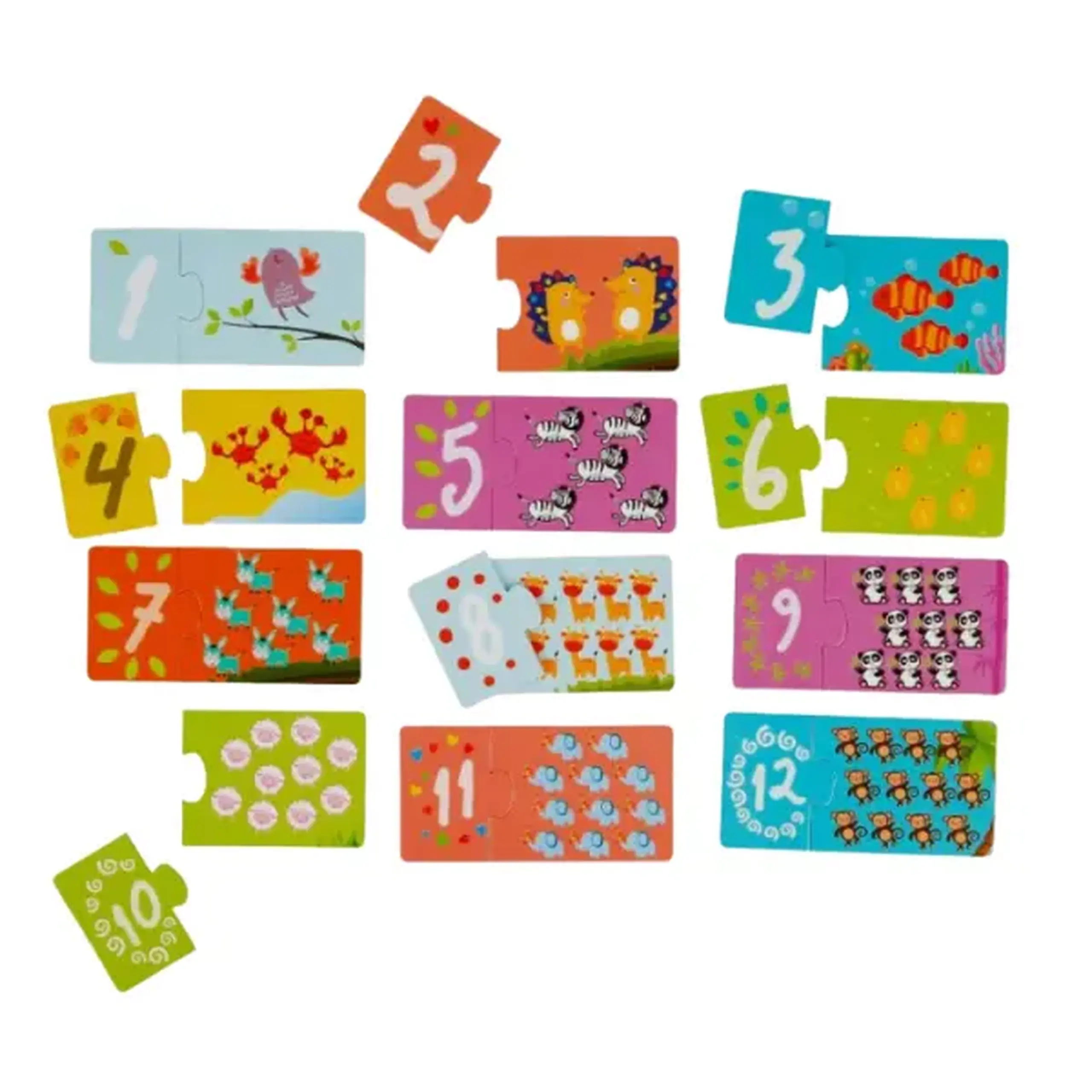 Puzzle "Primele mele descoperiri: Învață cifrele", (ro), Smile Games