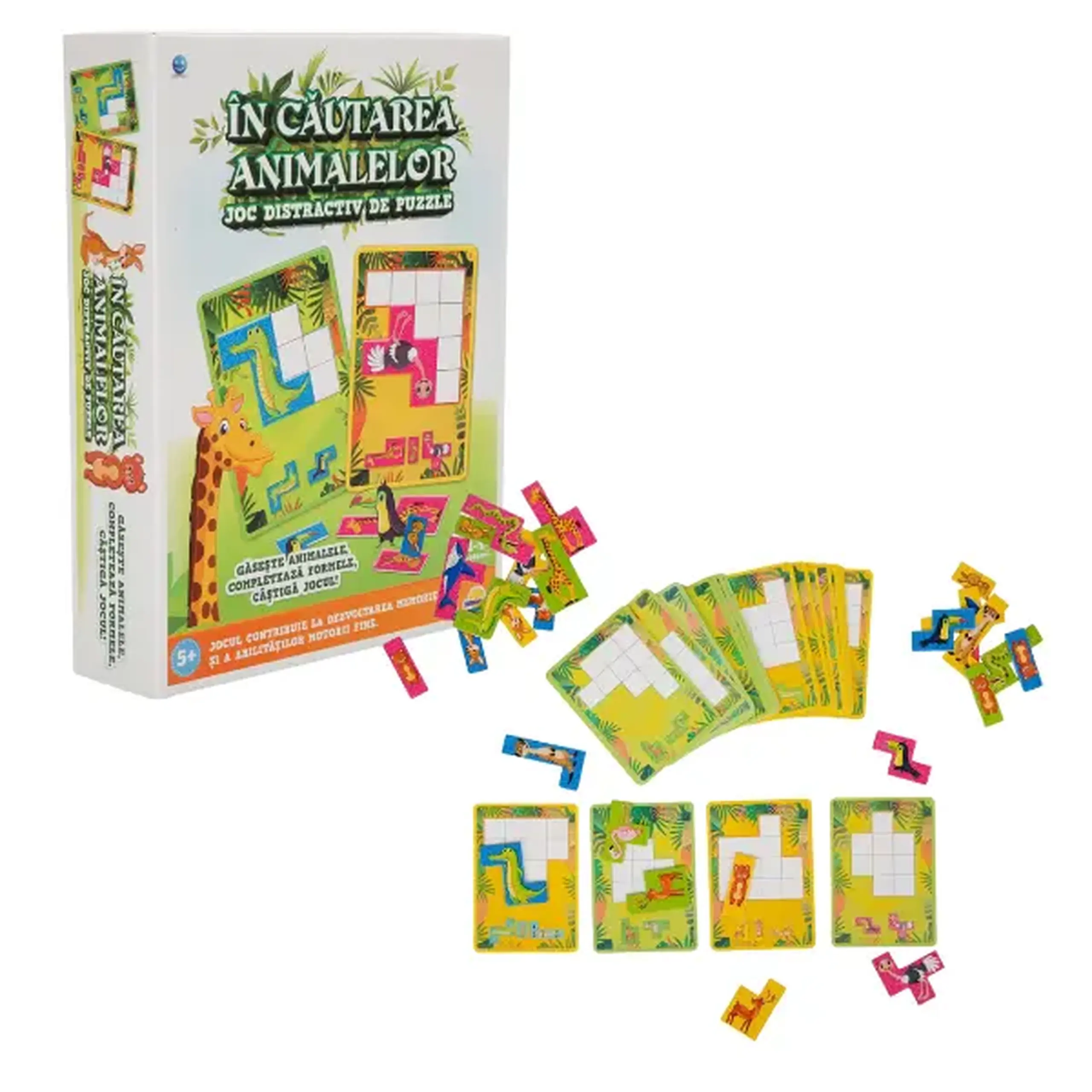 Joc de puzzle "În Căutarea Animalelor", (ro), Smile Games