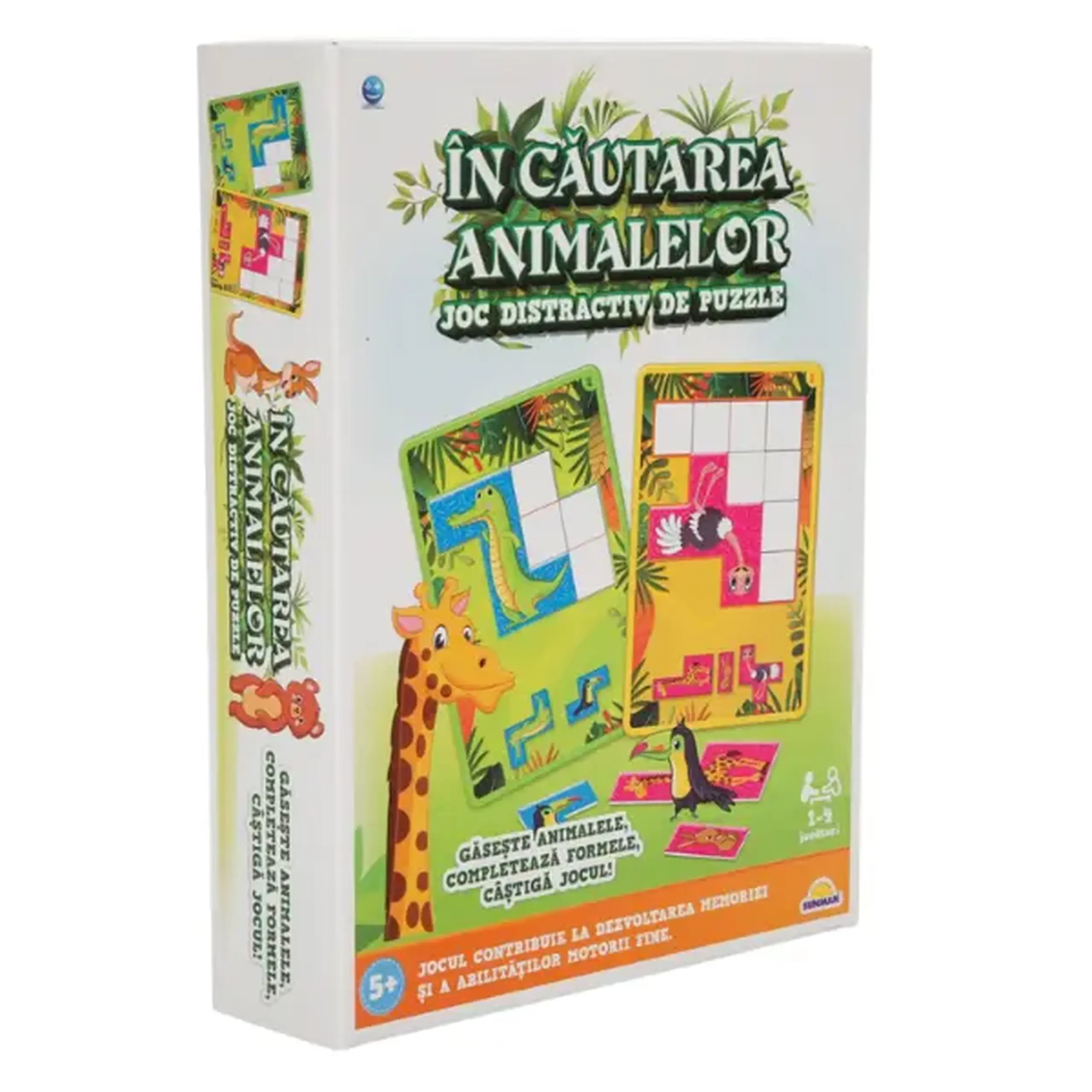 Joc de puzzle "În Căutarea Animalelor", (ro), Smile Games