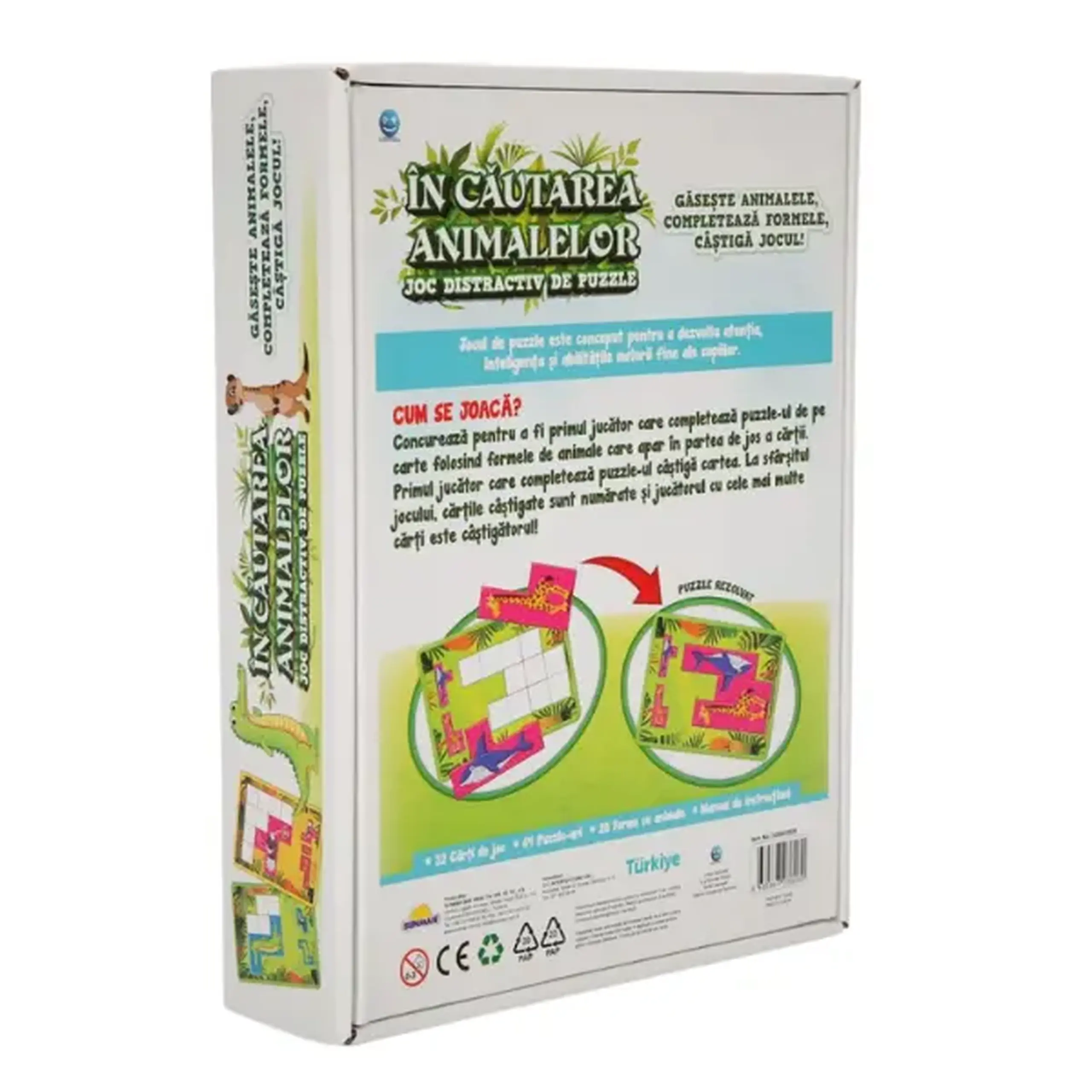 Joc de puzzle "În Căutarea Animalelor", (ro), Smile Games