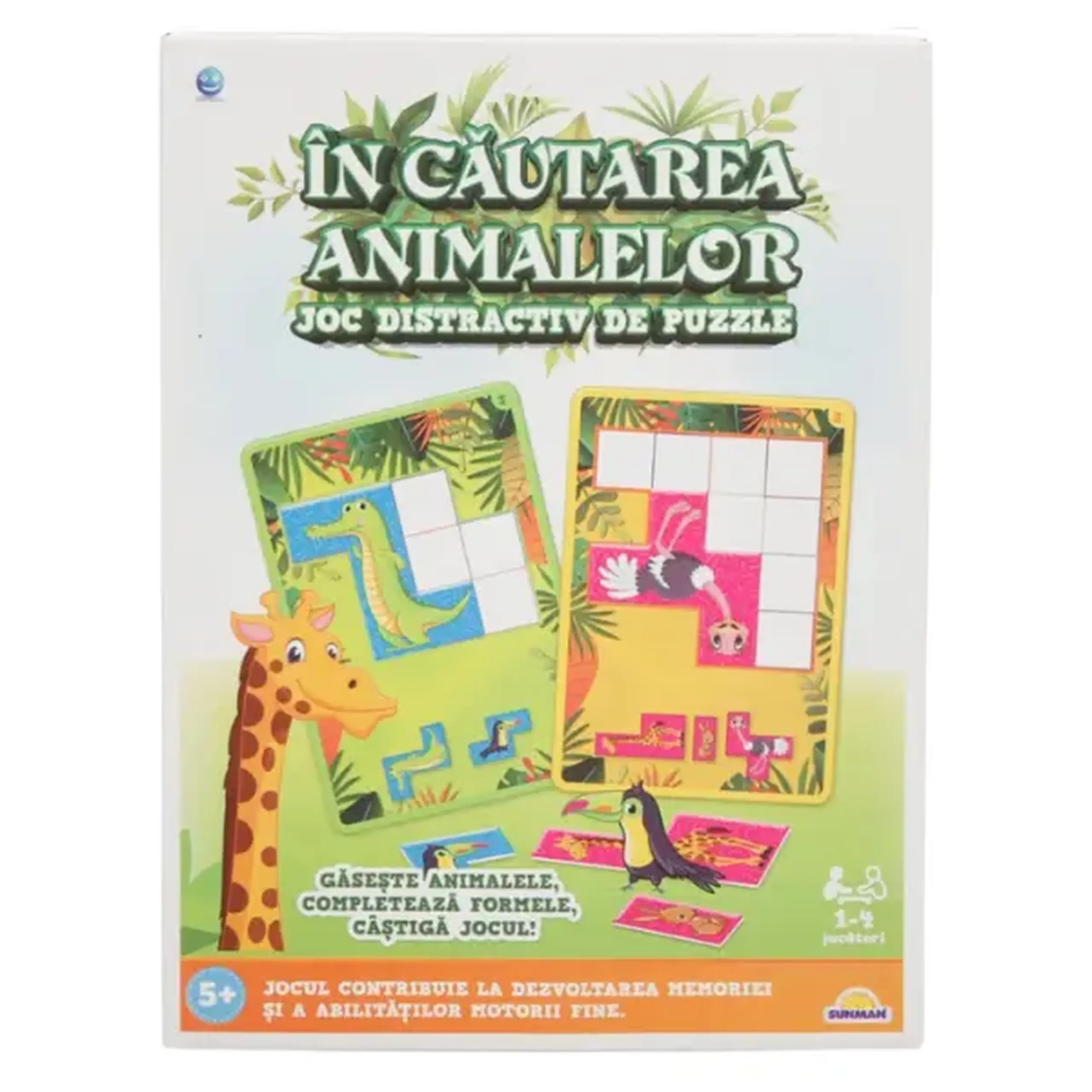Joc de puzzle "În Căutarea Animalelor", (ro), Smile Games