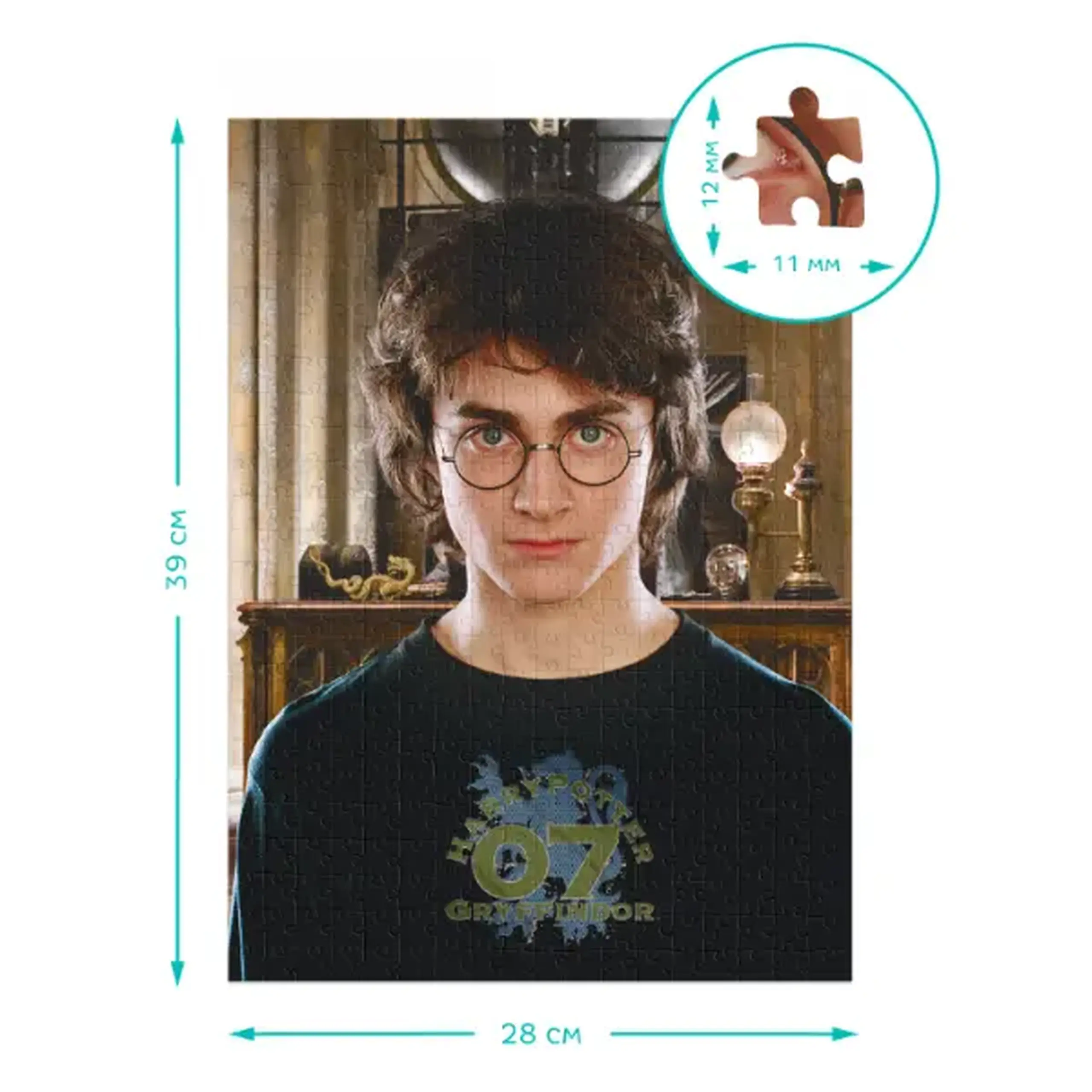 Puzzle "Portretul lui Harry", seria Harry Potter, 450 elem.