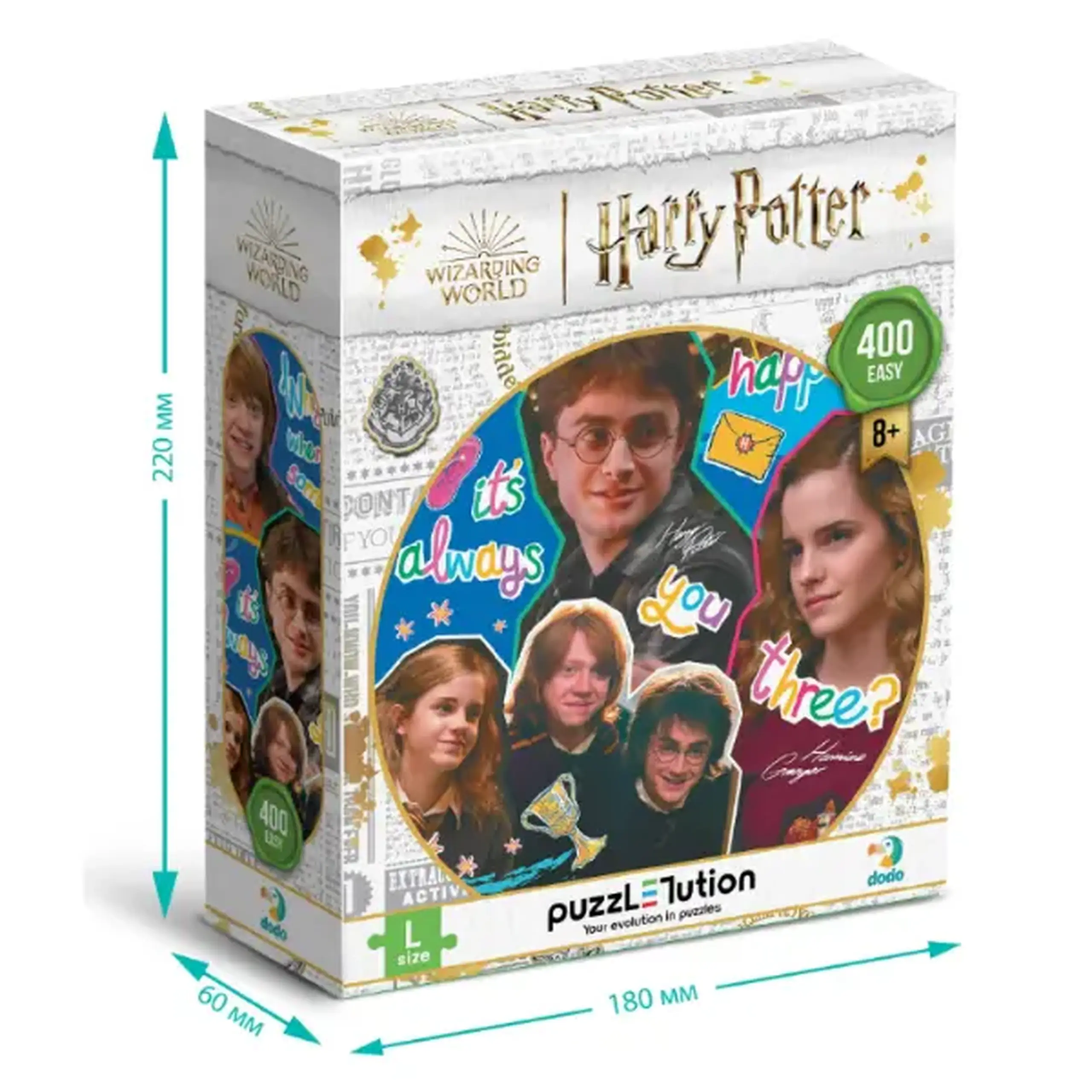 Puzzle "Întotdeauna acești trei", seria Harry Potter, 400 elem.