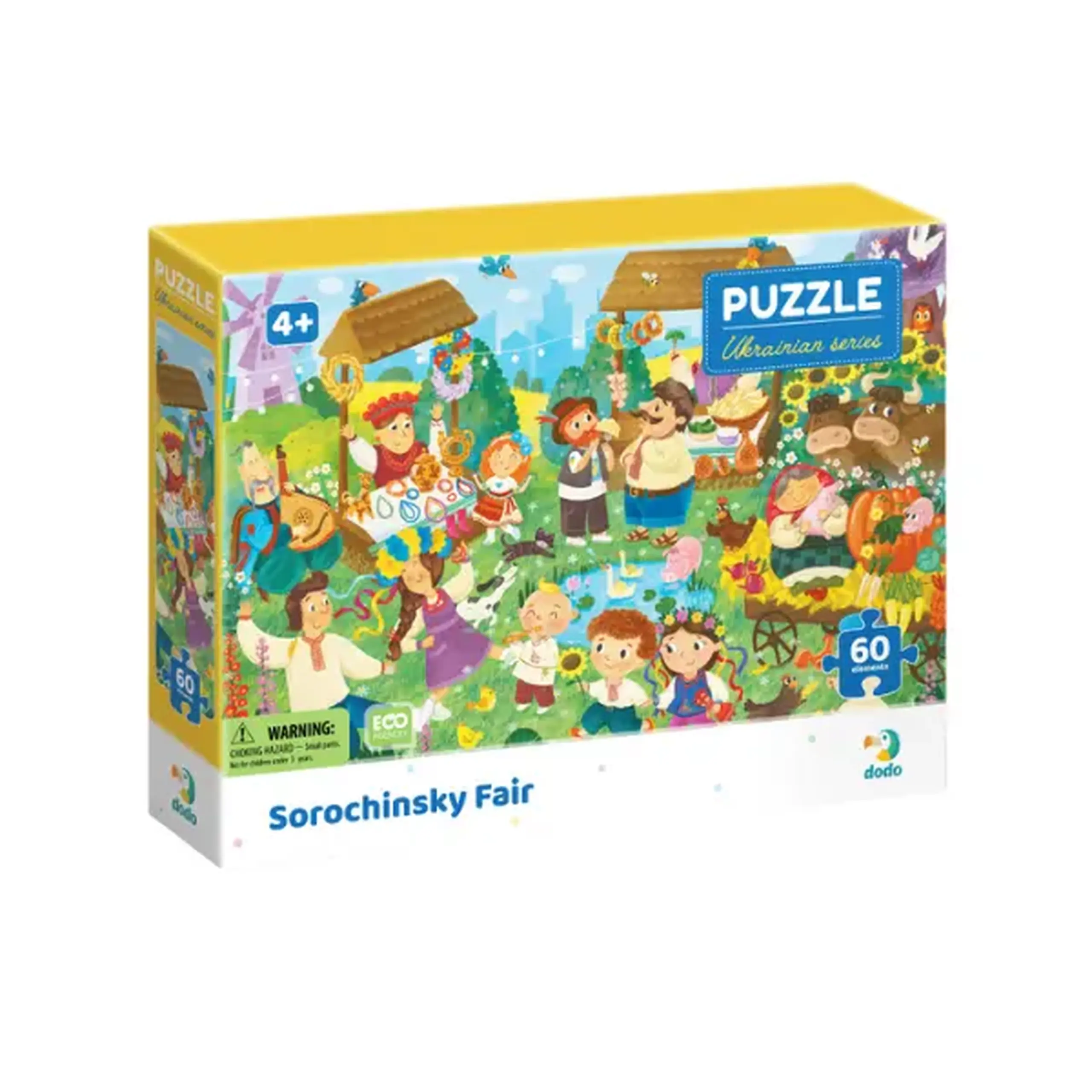 Puzzle de dezvoltare "Târgul", 60 elem.