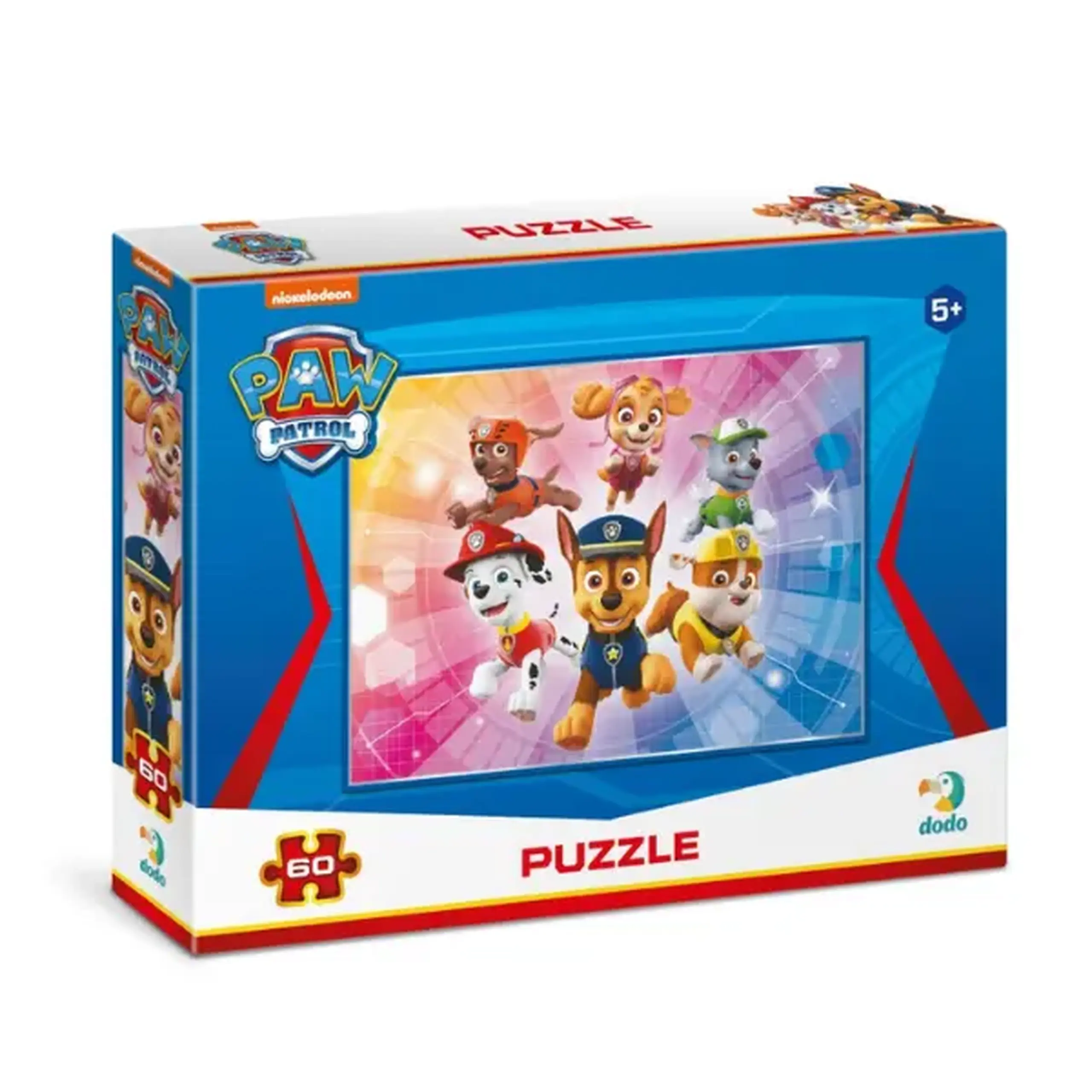 Puzzle "Echipa de salvare", seria Patrula cățelușilor, 60 elem.