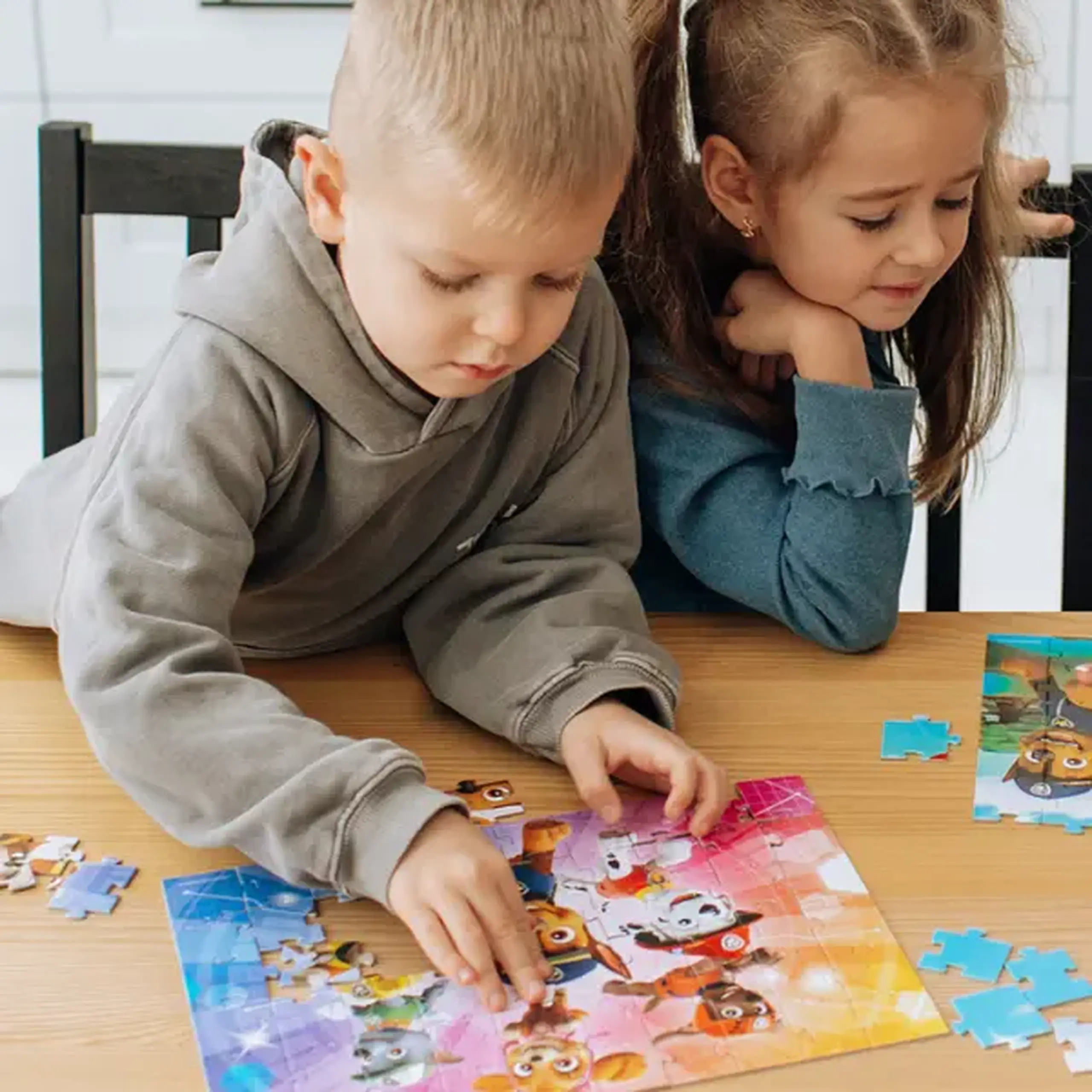 Puzzle "Echipa de salvare", seria Patrula cățelușilor, 60 elem.