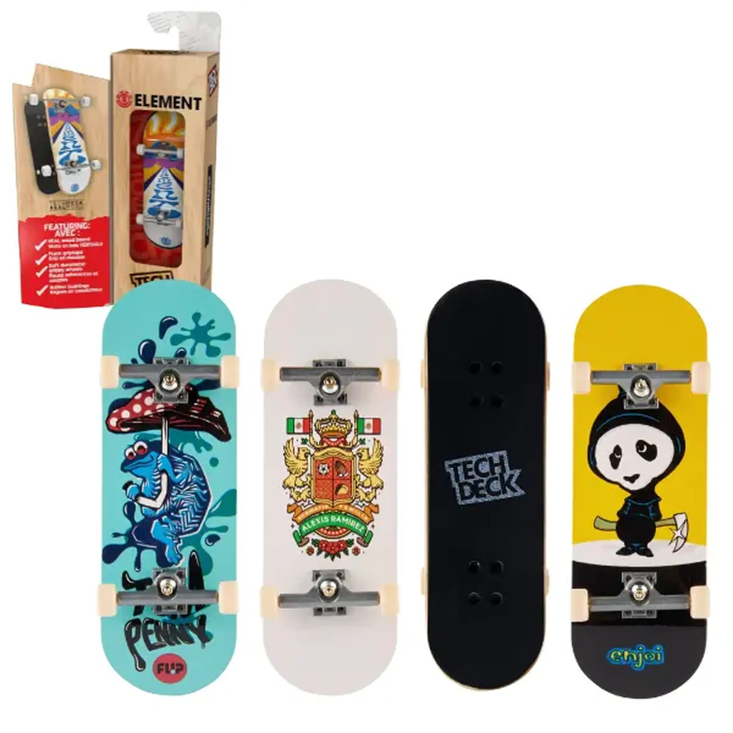 Mini skateboards "Tech Deck"