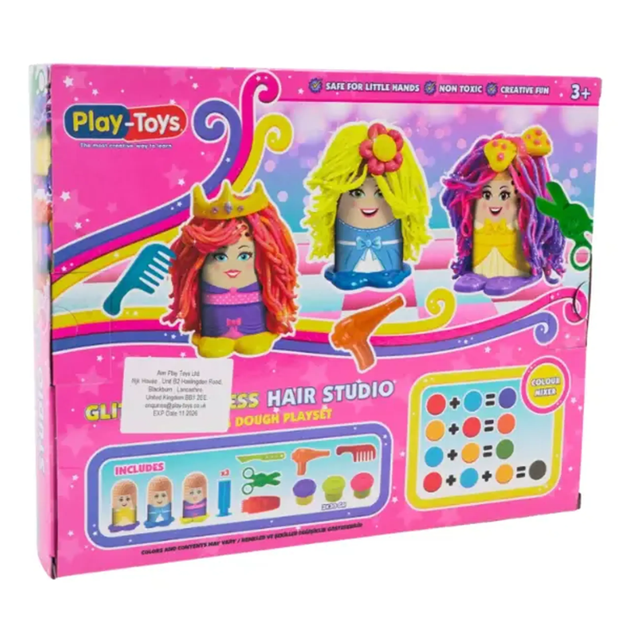 Set de modelare "Prințesa cu păr strălucitor"