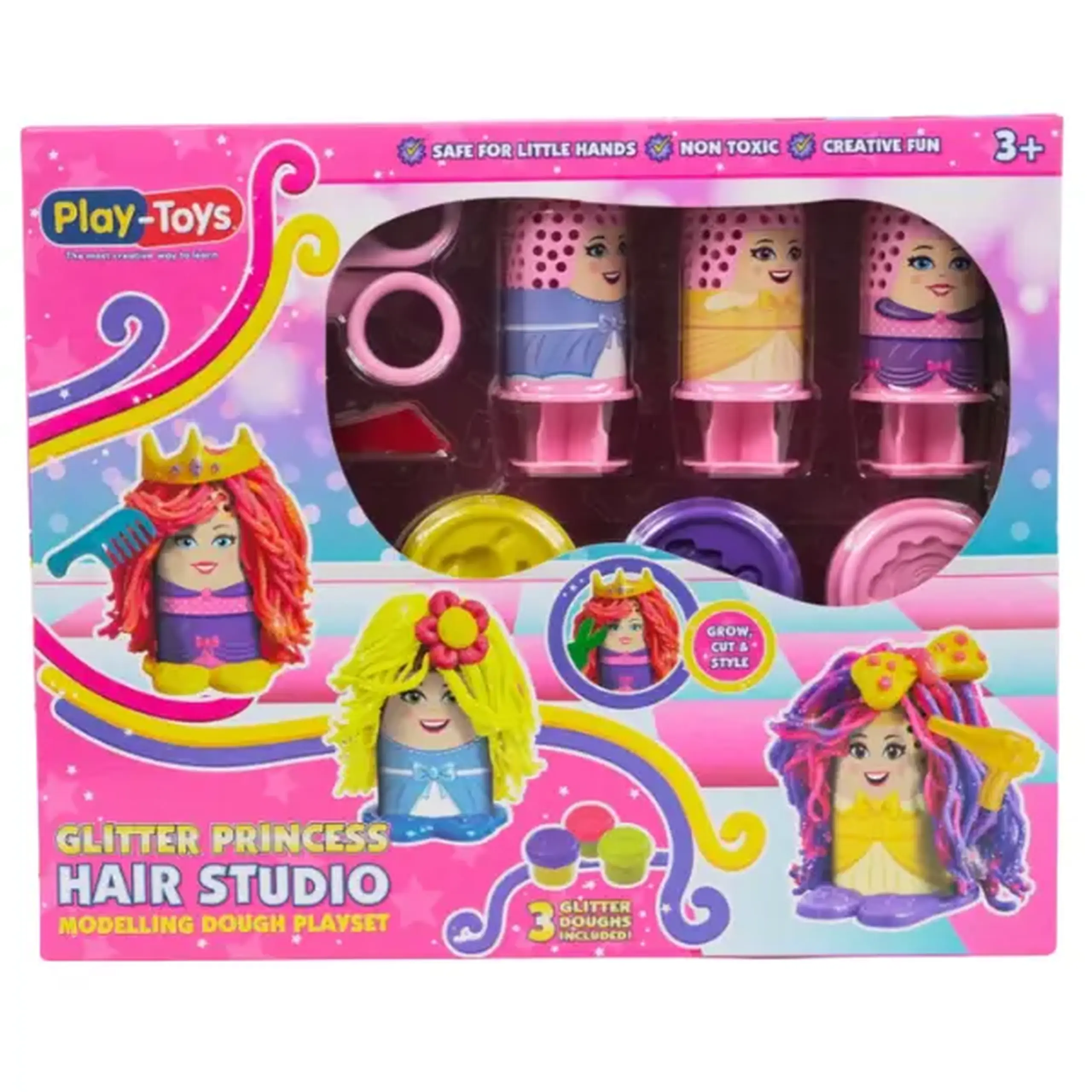 Set de modelare "Prințesa cu păr strălucitor"