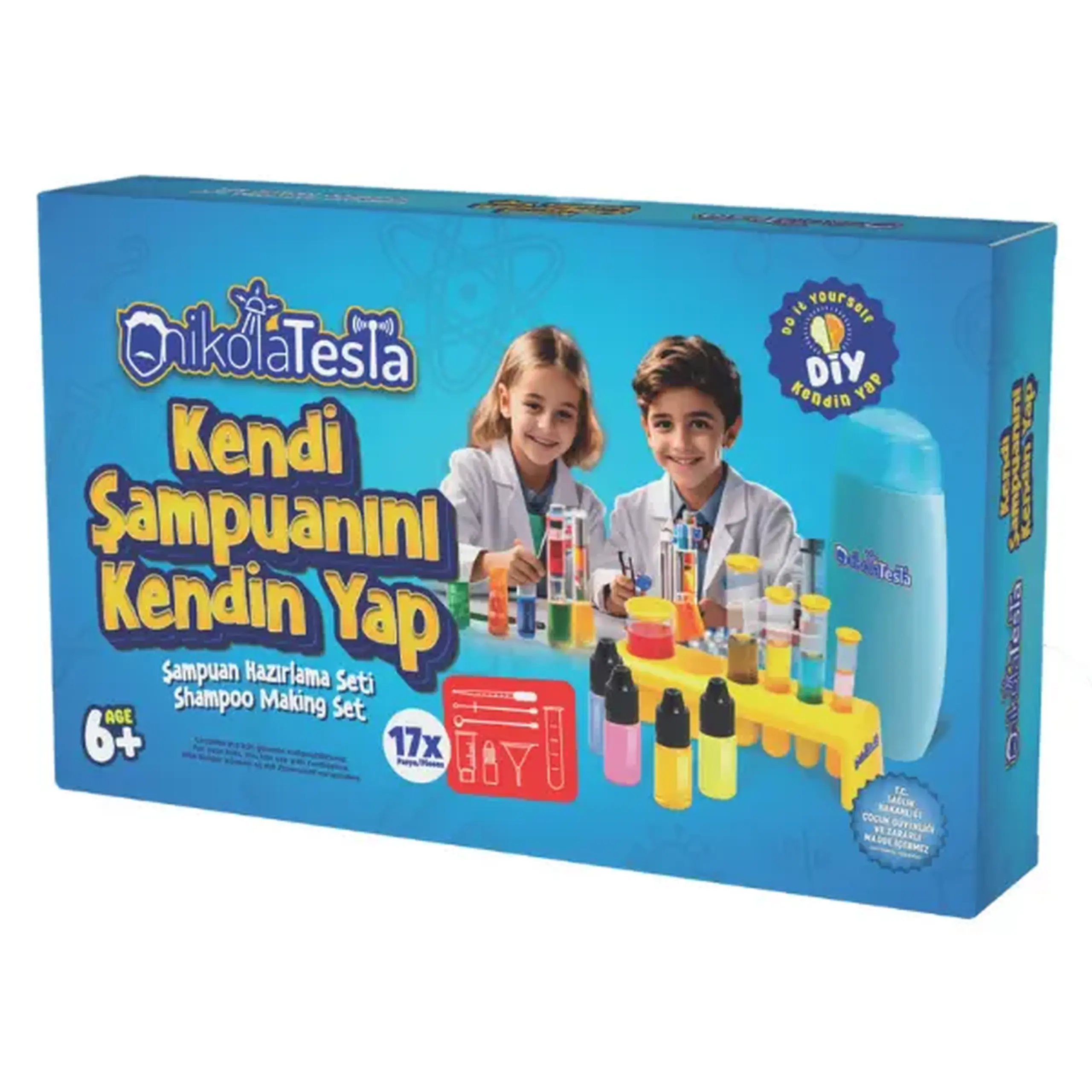 Fabrica DIY de Șampon Nikola Tesla