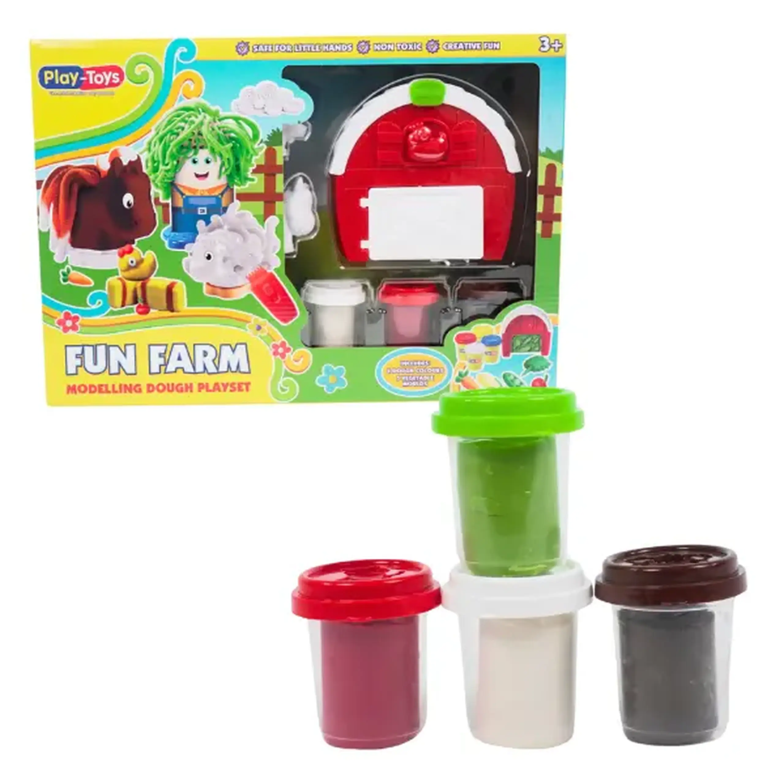 Set de modelare "Ferma Veselă"
