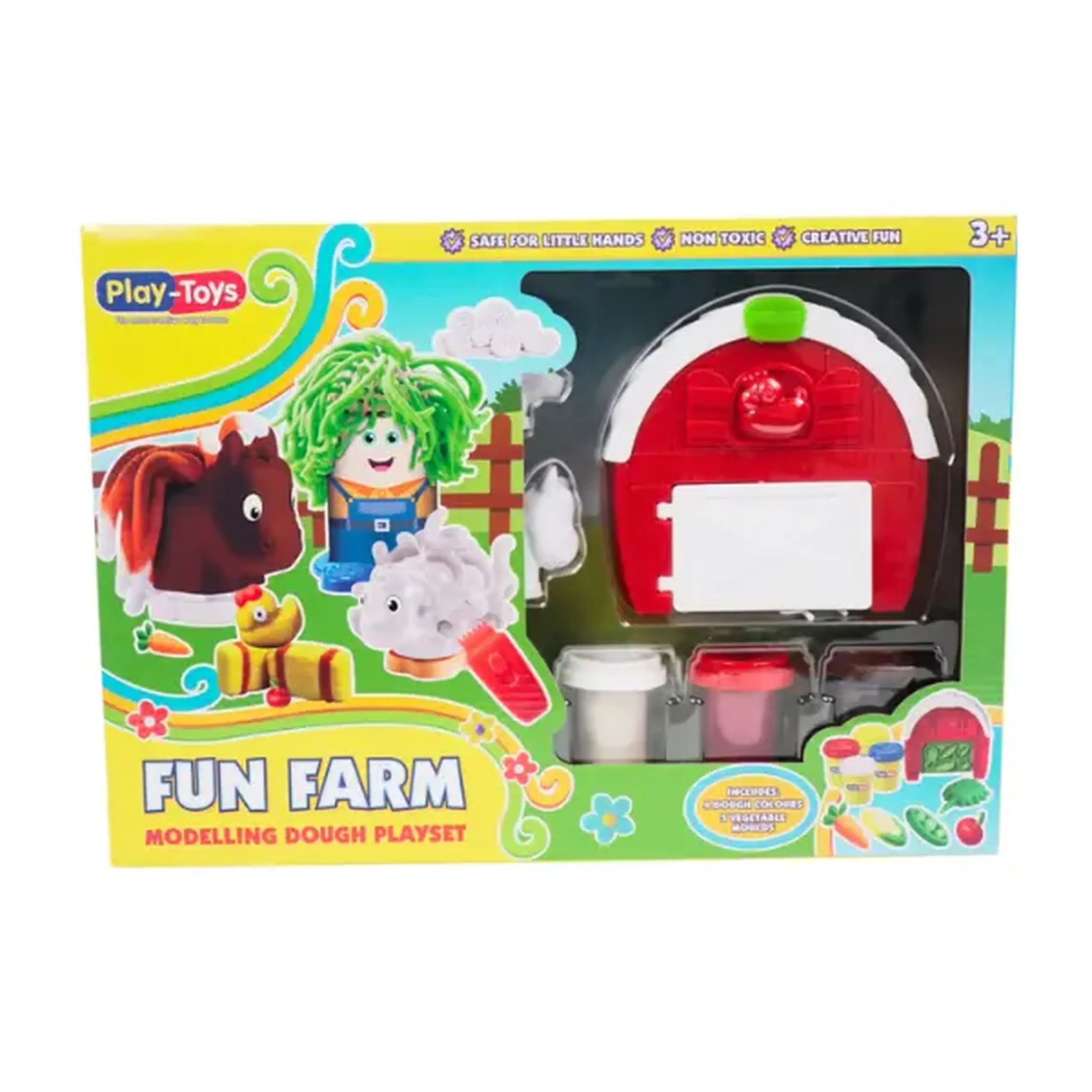Set de modelare "Ferma Veselă"