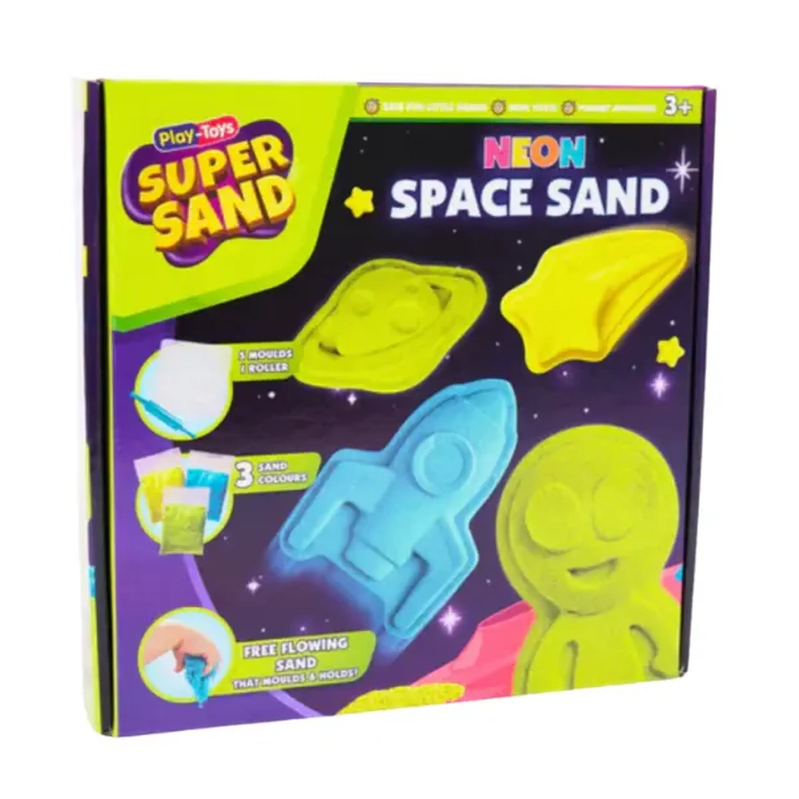 Set cinetic "Nisip cosmic neon"