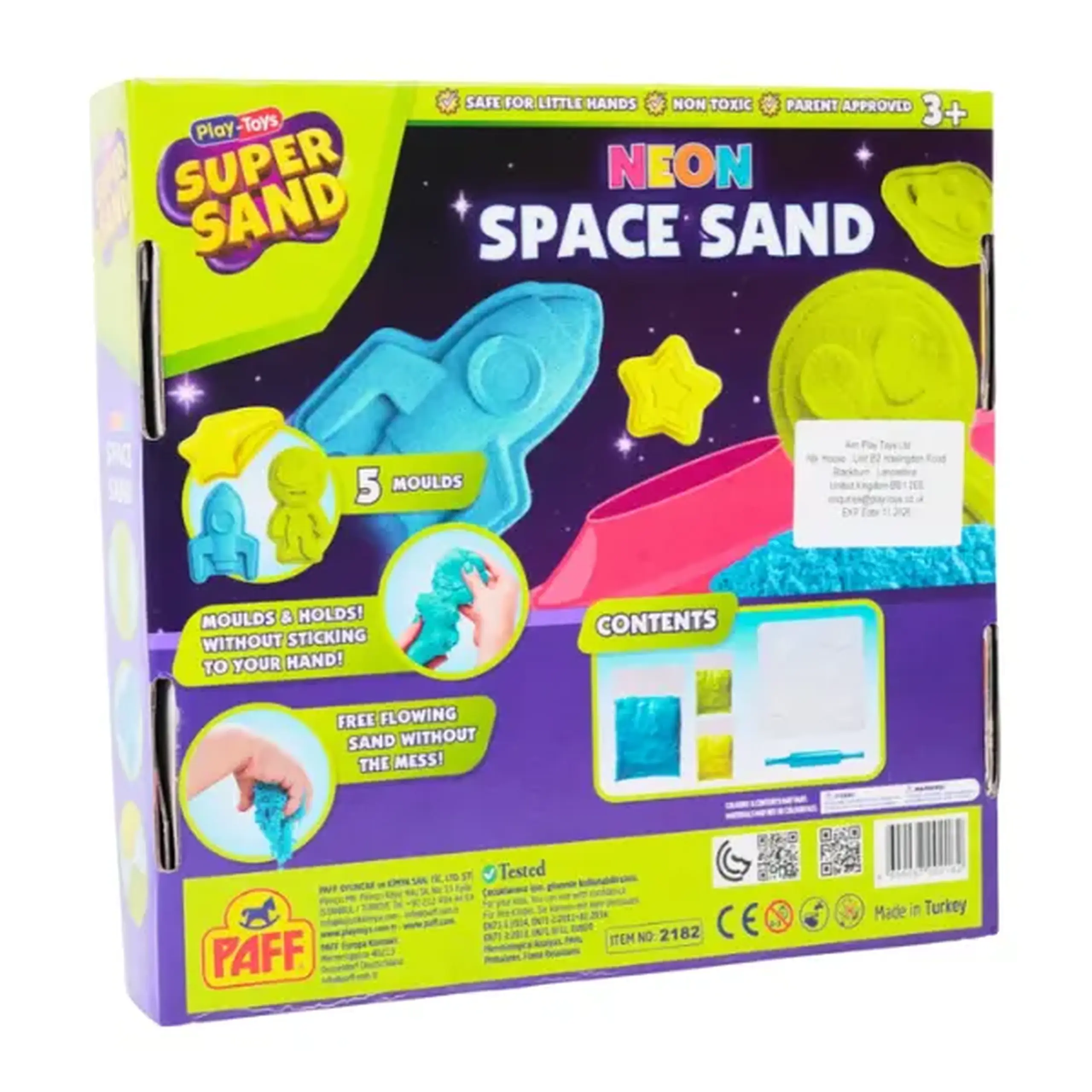 Set cinetic "Nisip cosmic neon"