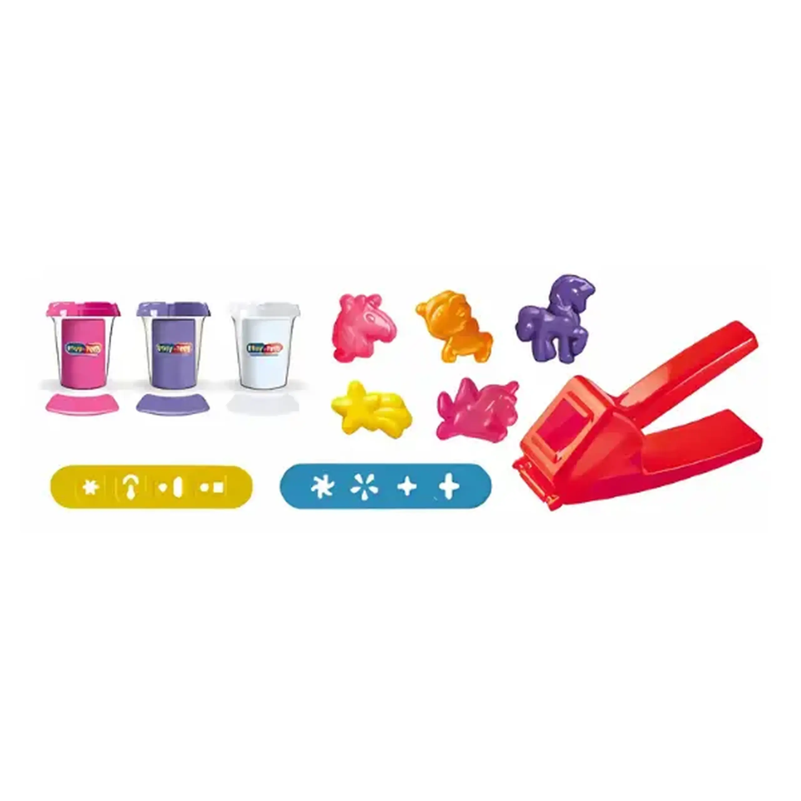 Set de modelare "Unicorn Strălucitor" și "Dinozauri Neon” (as.)