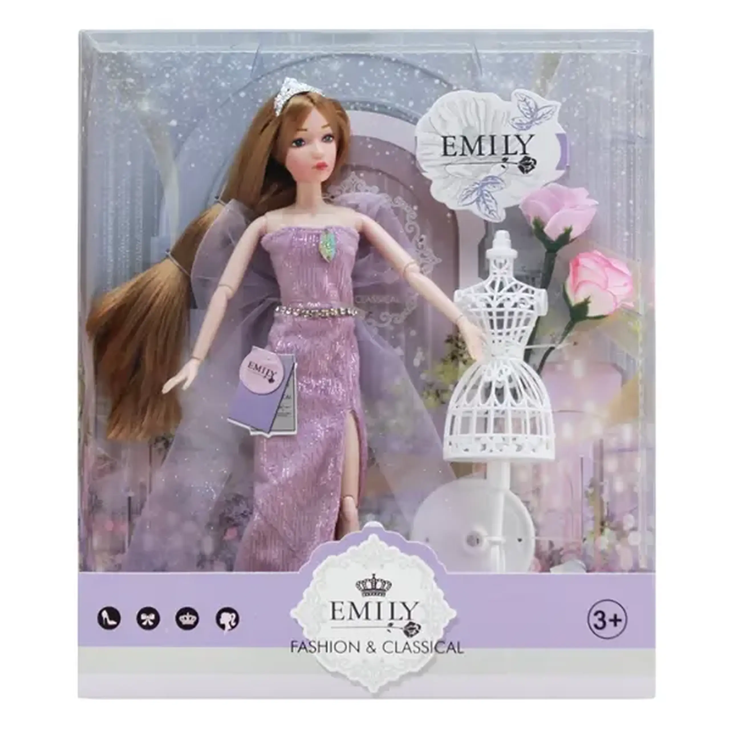 Păpușa Emily "Seria cu manechin decorativ pentru prezentări"