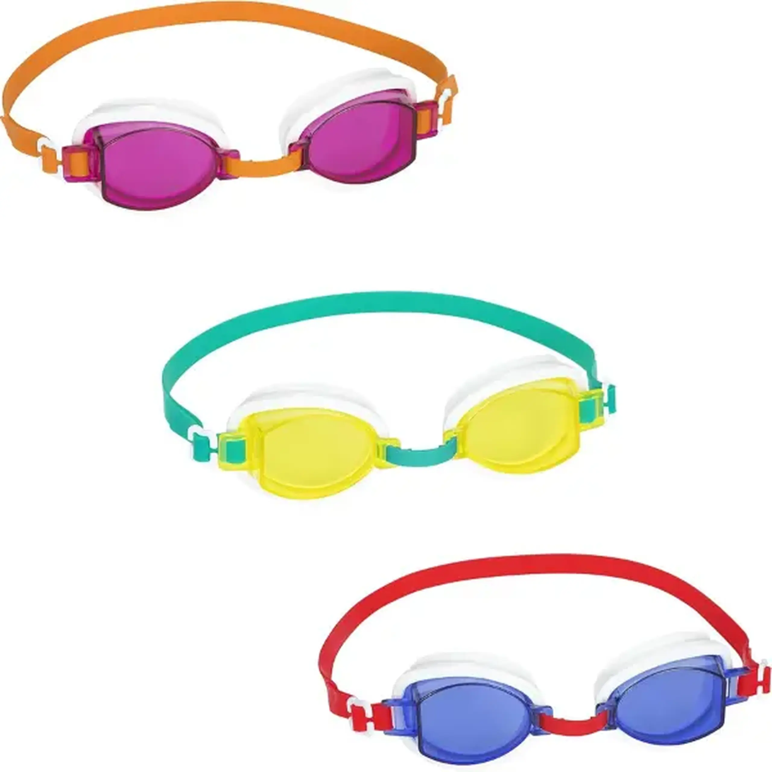 Bestway Ochelari de înot, 7+, 3 culori