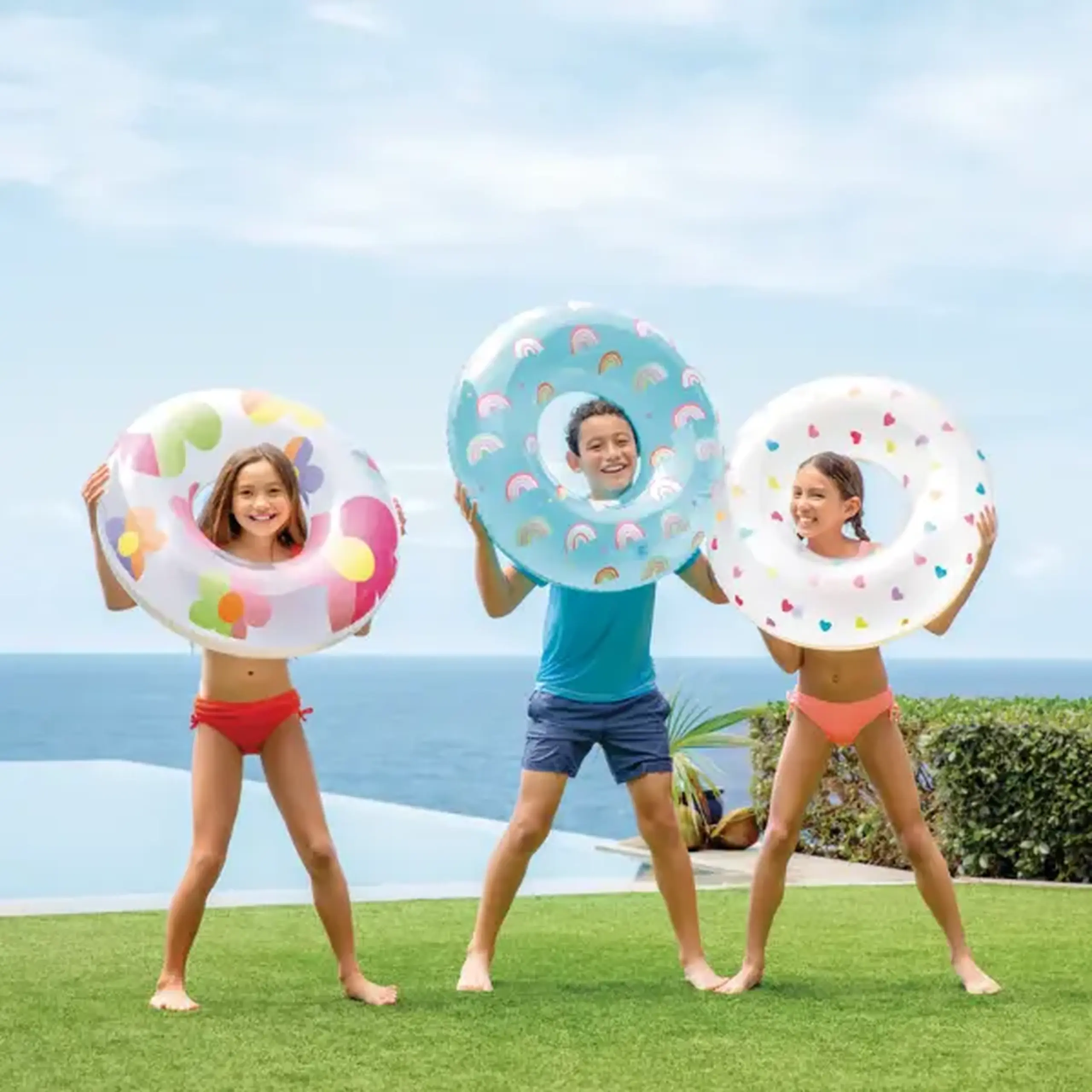 INTEX Cerc gonflabil “Magie fermecată” D 81 cm, până la 40 kg, 8+, 3 modele