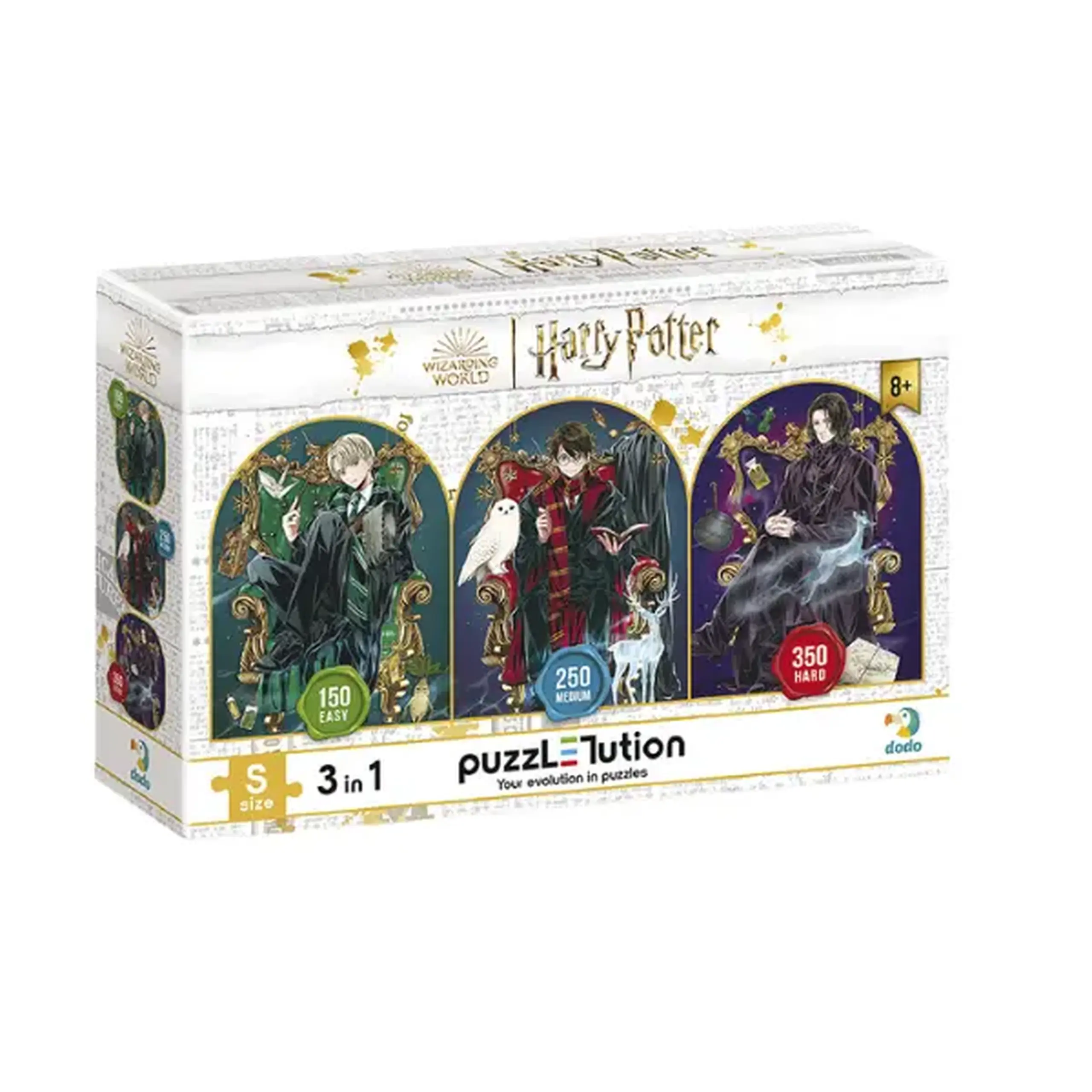 Puzzle "Dinastia vrăjitorilor", seria Harry Potter, 150, 250, 350 elem.
