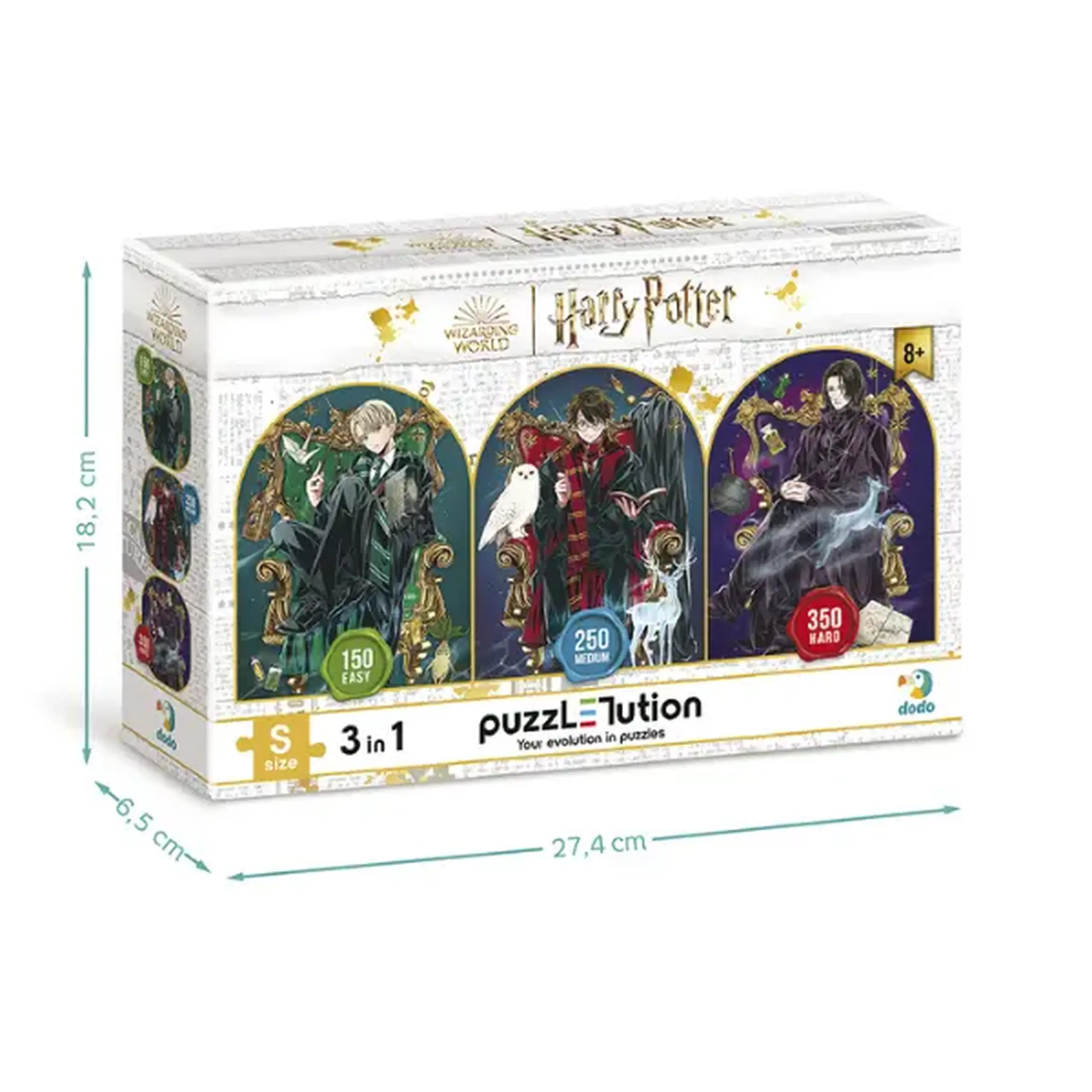 Puzzle "Dinastia vrăjitorilor", seria Harry Potter, 150, 250, 350 elem.
