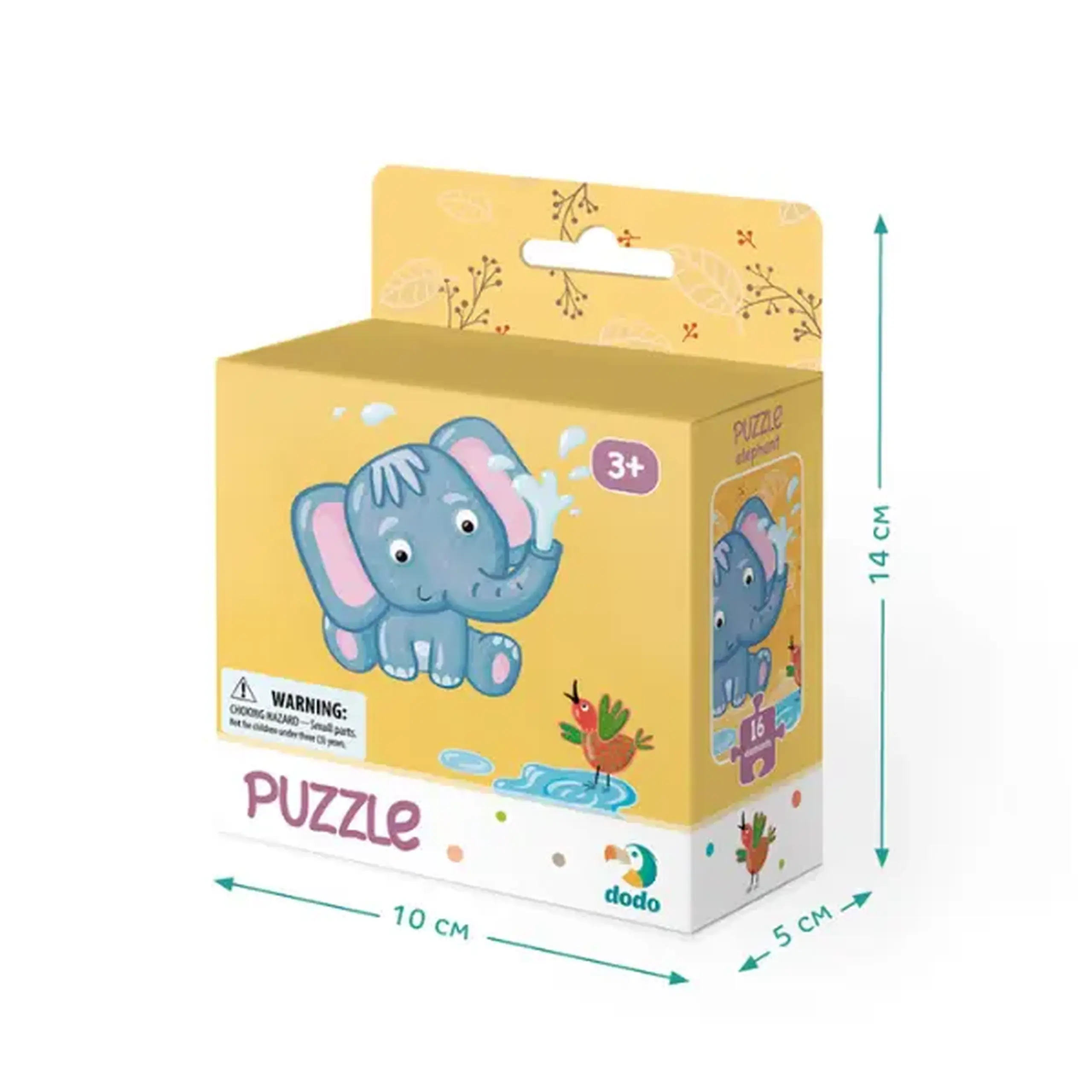 Puzzle "Elefant", 16 elem.