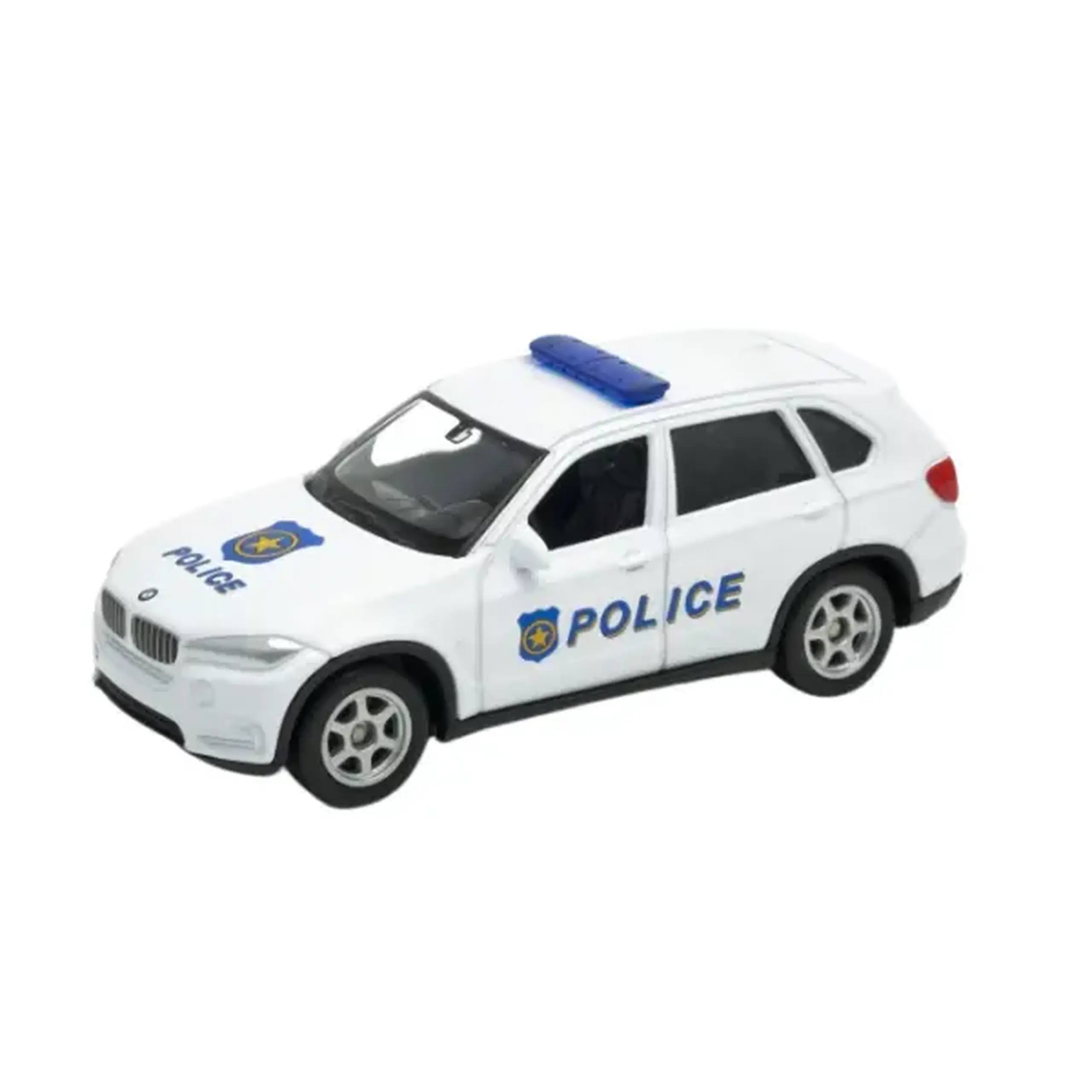 Set de 3 Mașini Metalice de Colecție 1:64 WELLY, POLICE