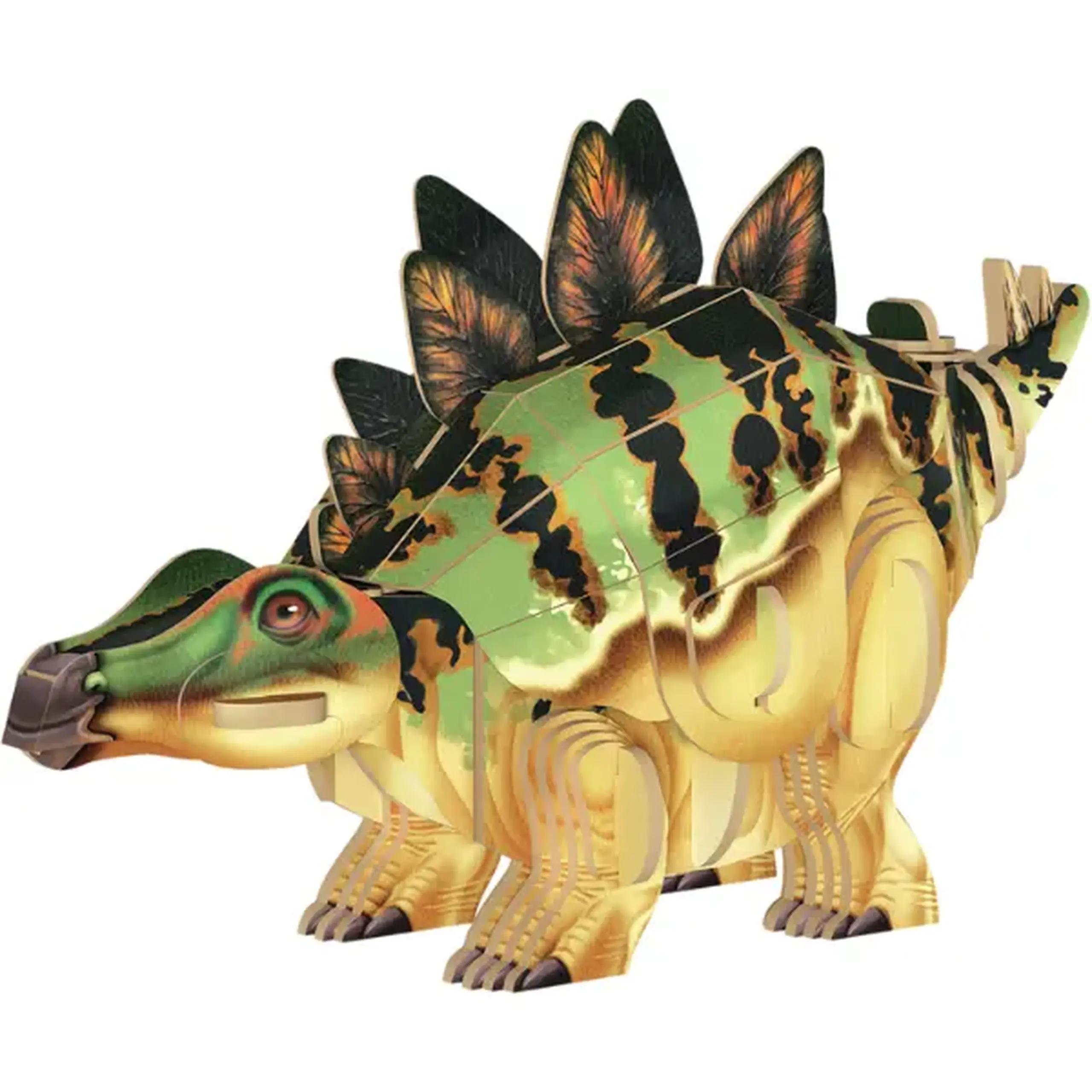 Puzzle 3D Stegosaurus – Dă viață legendarului stegozaur, 51 piese