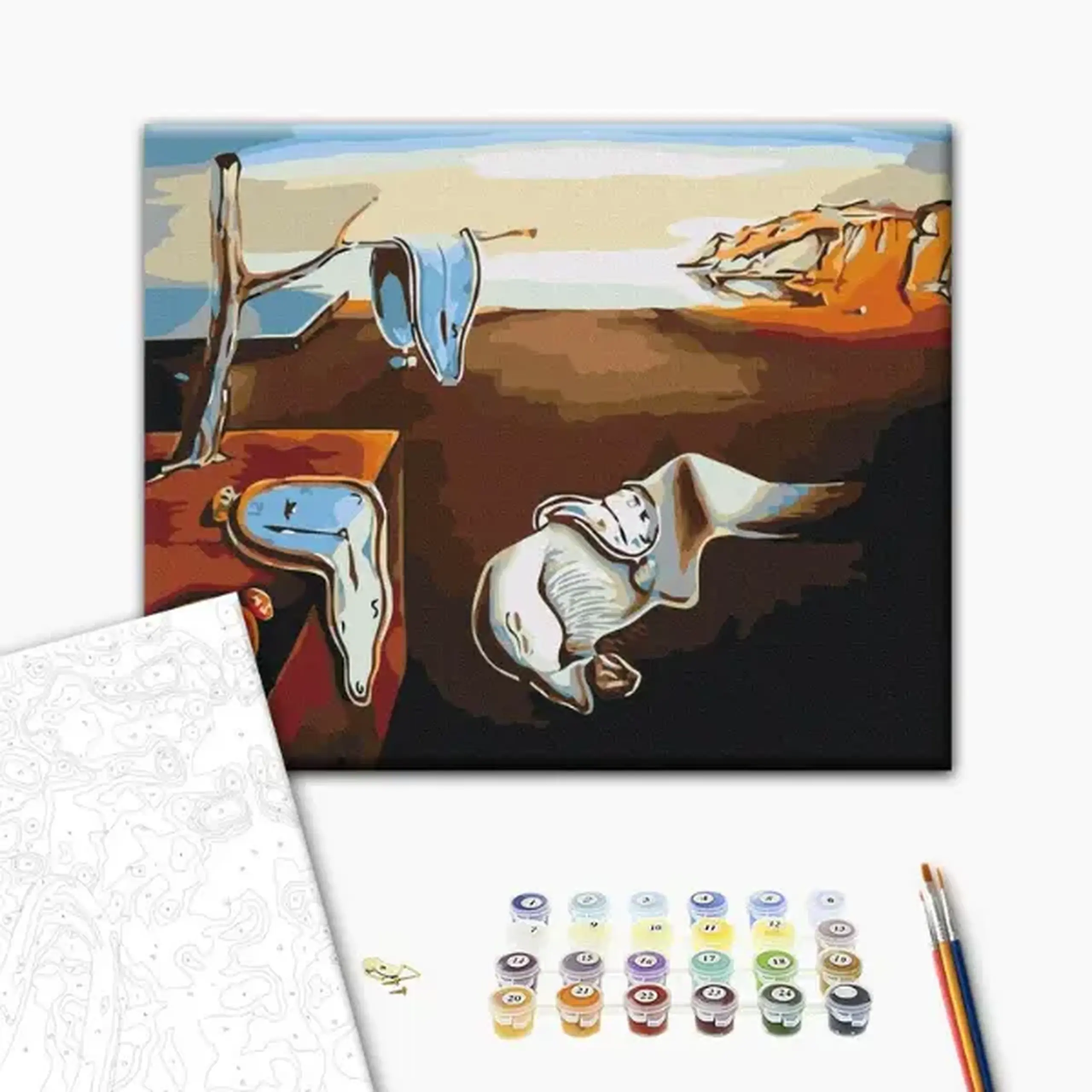 Pictură pe numere 40×50 (fără cutie) – Persistența memoriei