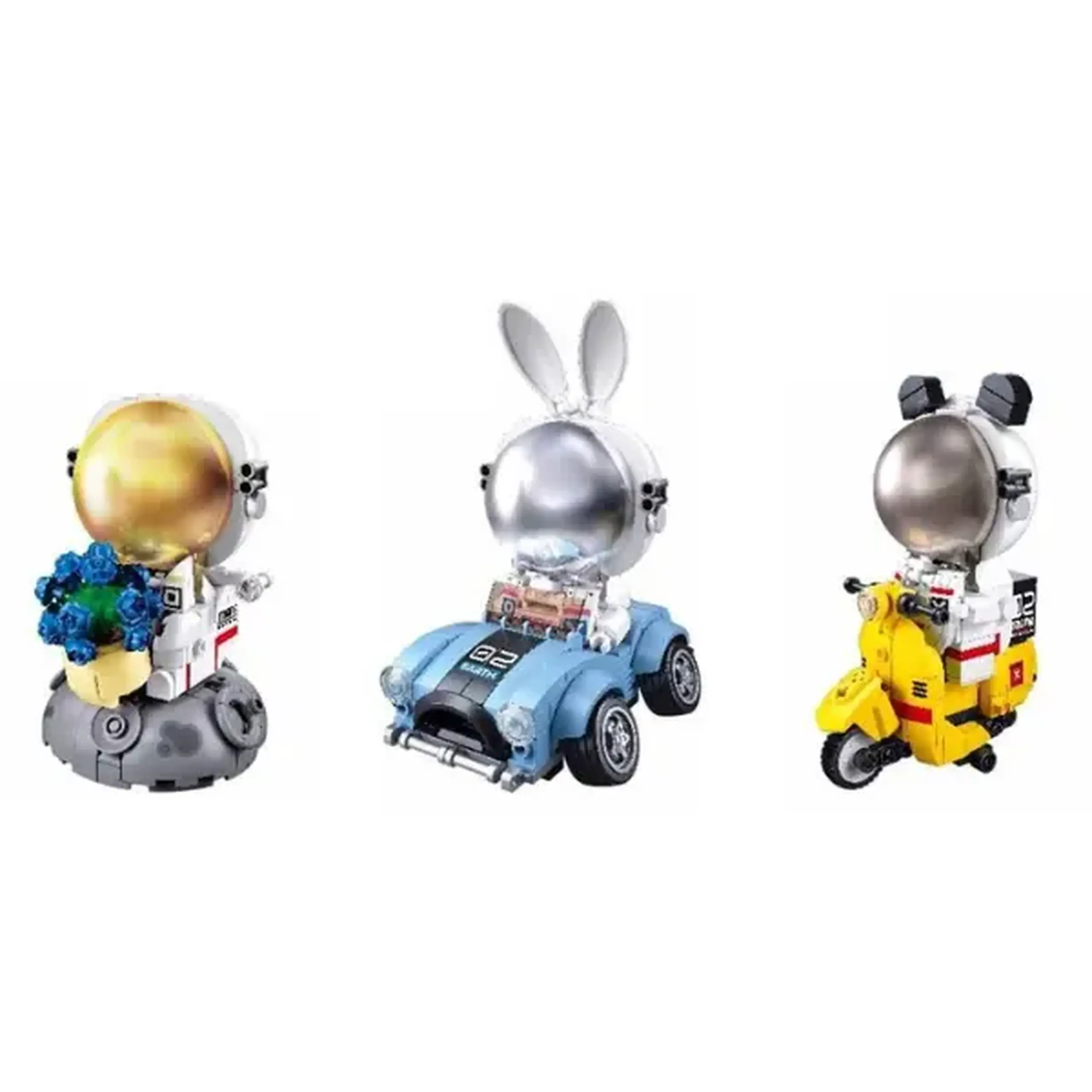 Set de construcție ”Astronaut pe Marte", 3 modele, 1170 elem.