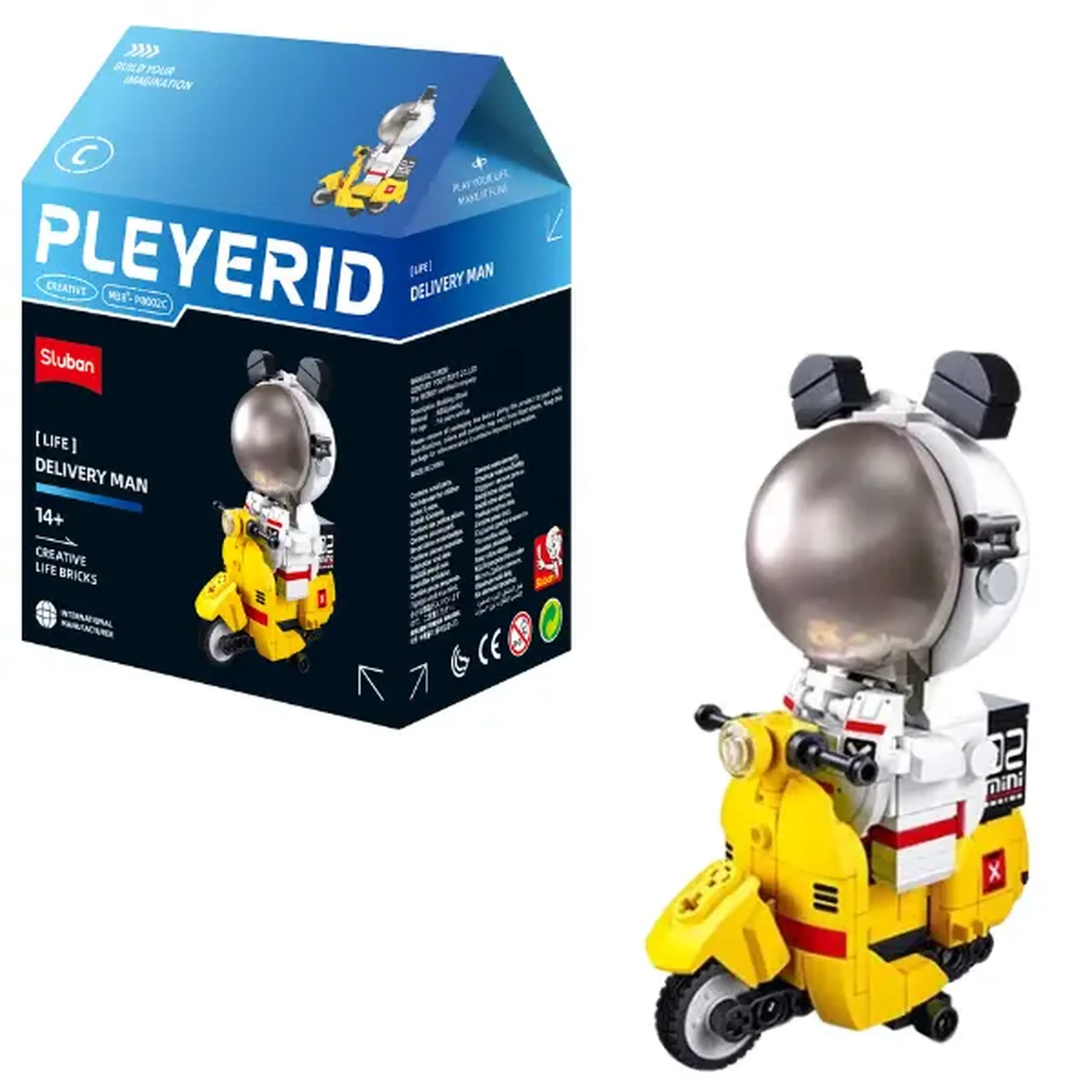 Set de construcție ”Astronaut pe Marte", 3 modele, 1170 elem.