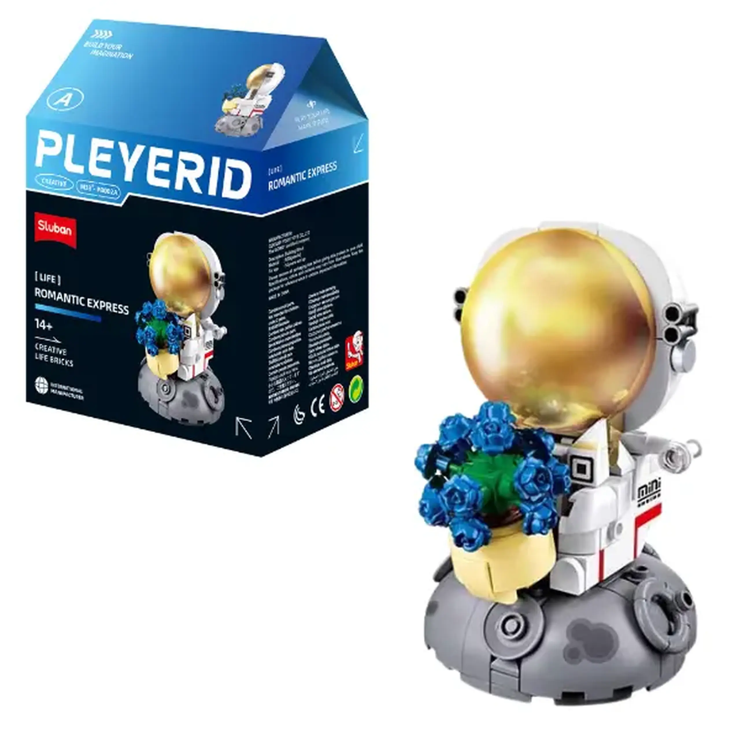 Set de construcție ”Astronaut pe Marte", 3 modele, 1170 elem.