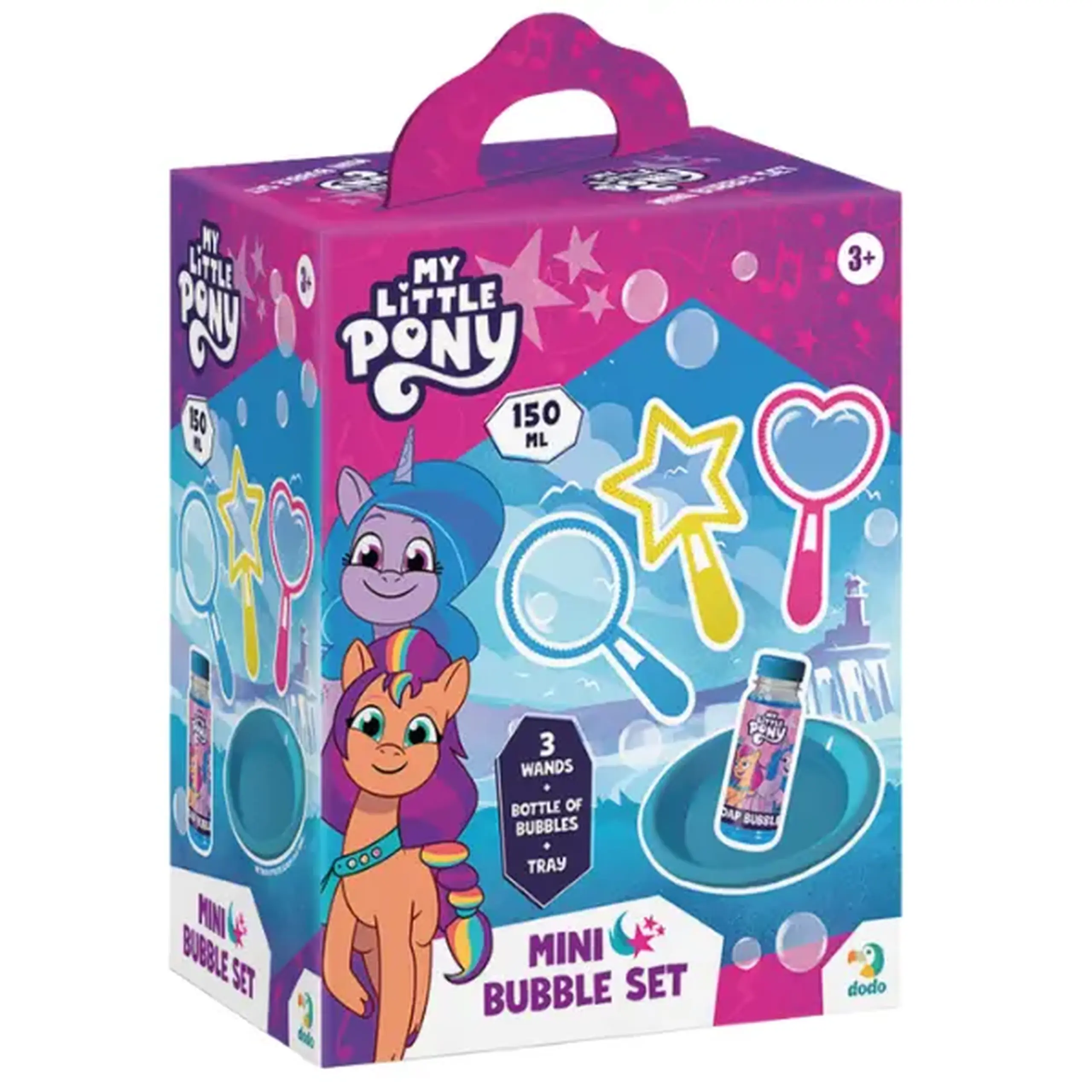Set pentru baloane de săpun "Micul meu ponei", 150 ml