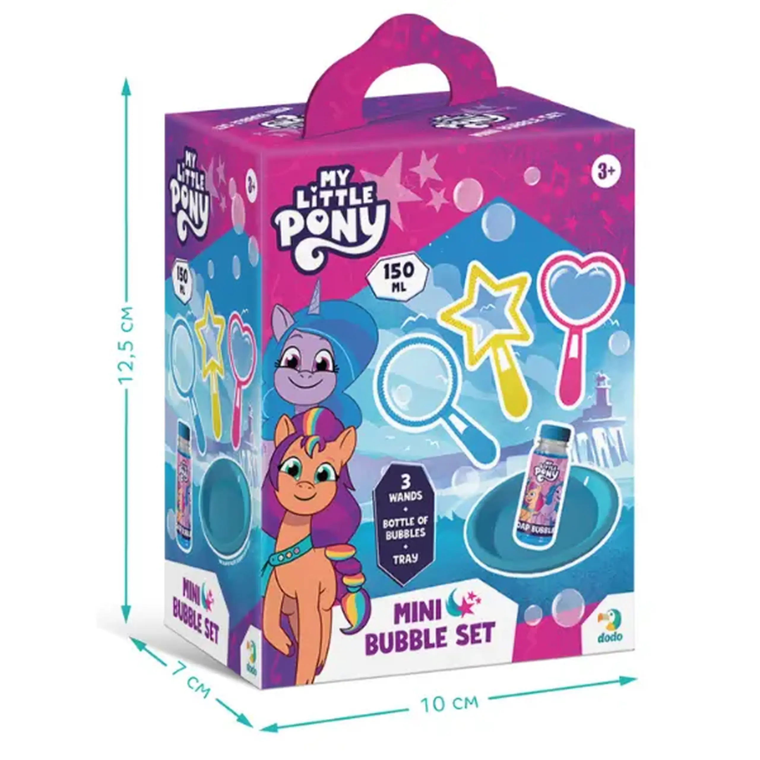 Set pentru baloane de săpun "Micul meu ponei", 150 ml