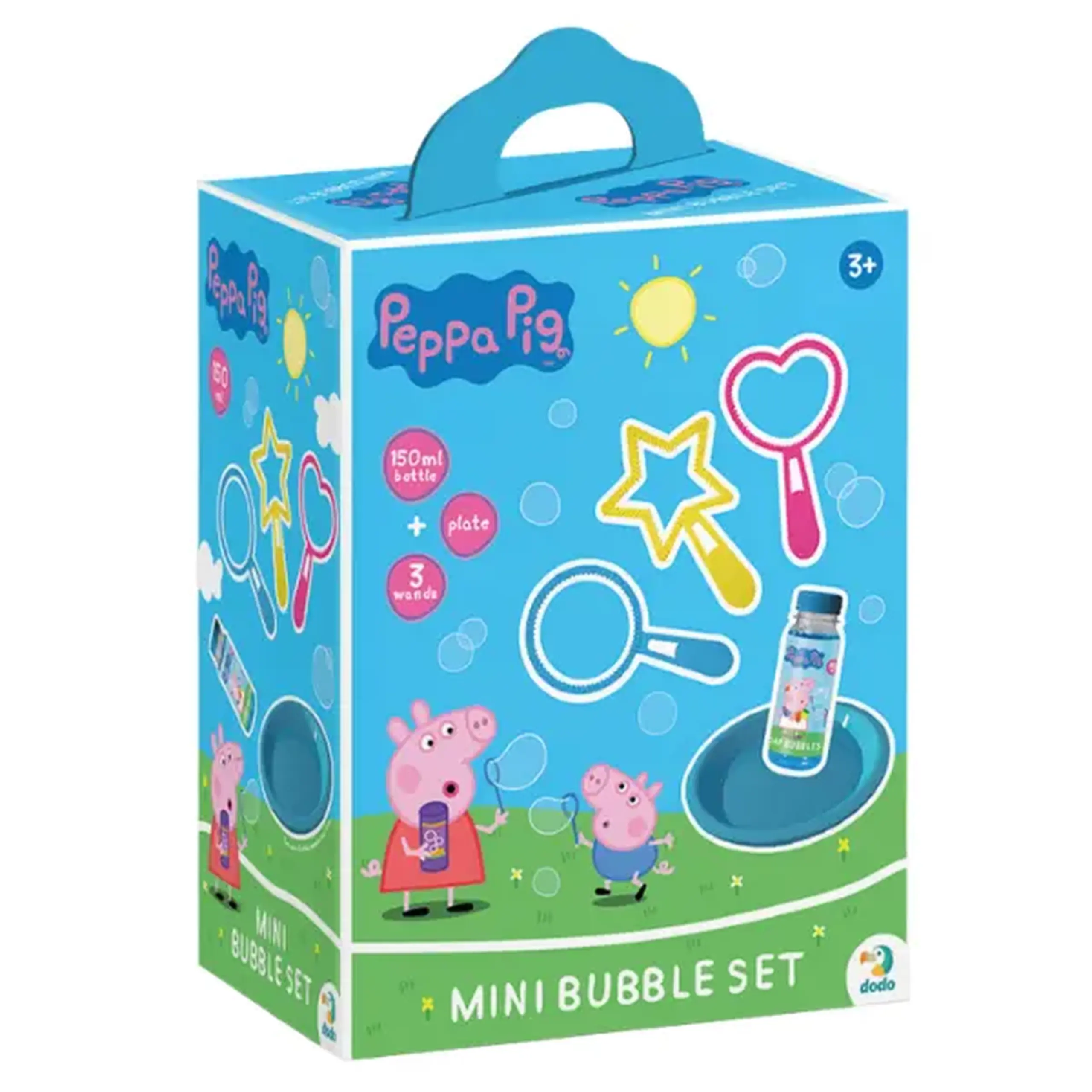 Set pentru baloane de săpun "Purcelușa Peppa", 150 ml