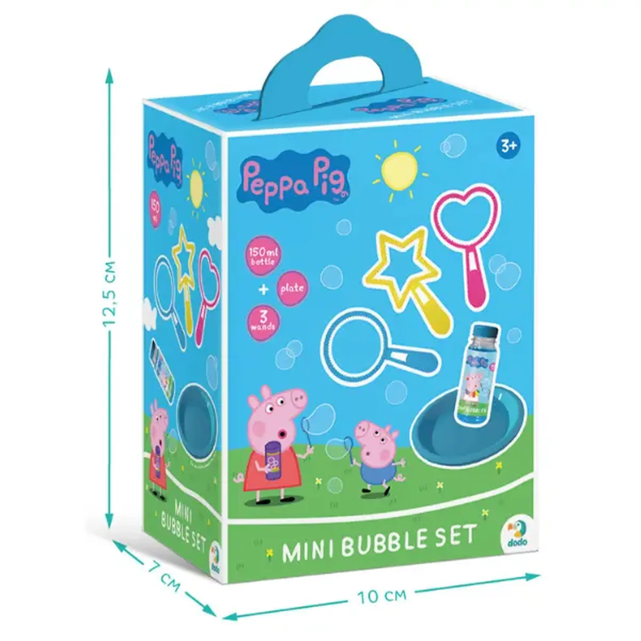Set pentru baloane de săpun "Purcelușa Peppa", 150 ml