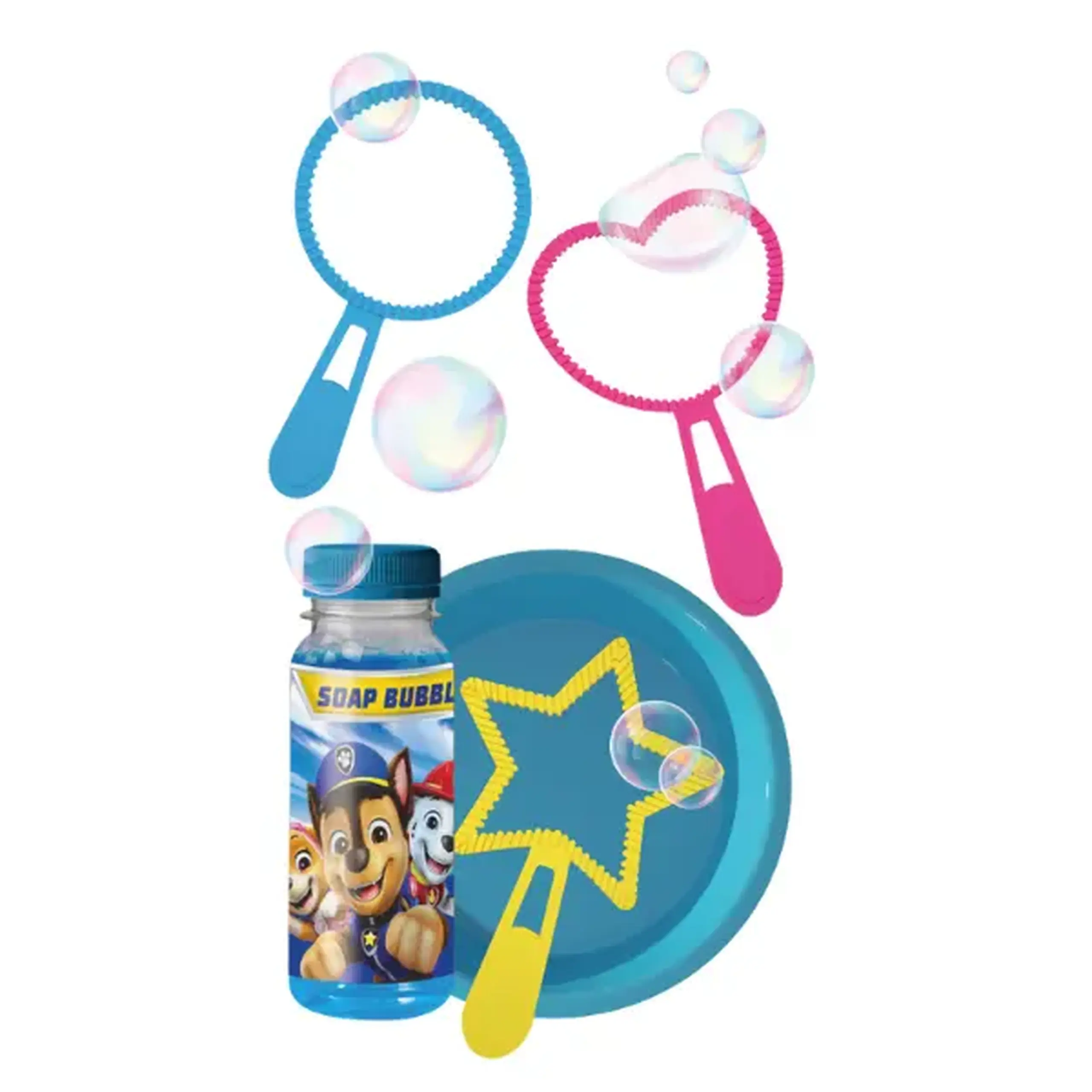 Set pentru baloane de săpun "Patrula cățelușilor", 150 ml