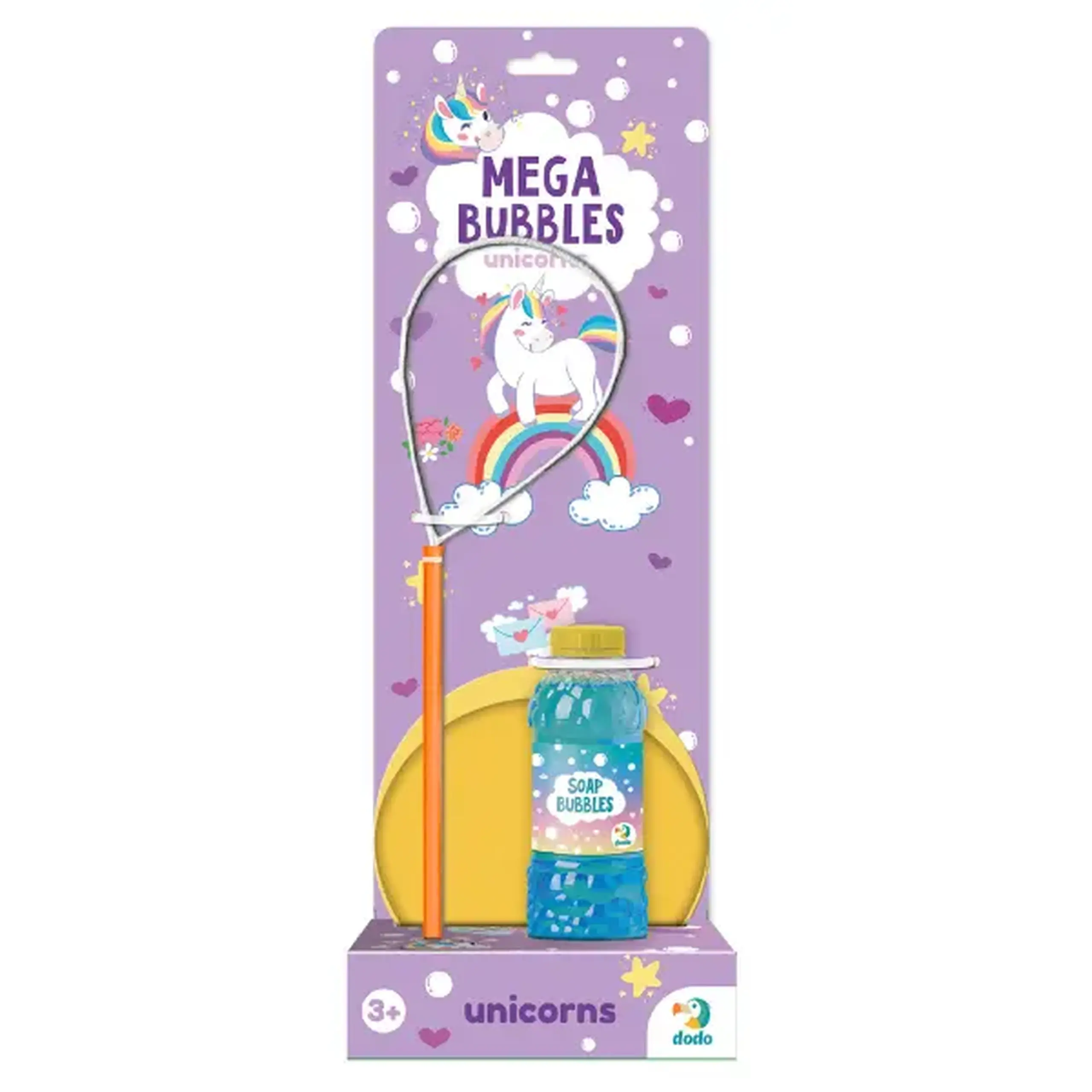 Set pentru baloane de săpun "Unicorni", 450 ml