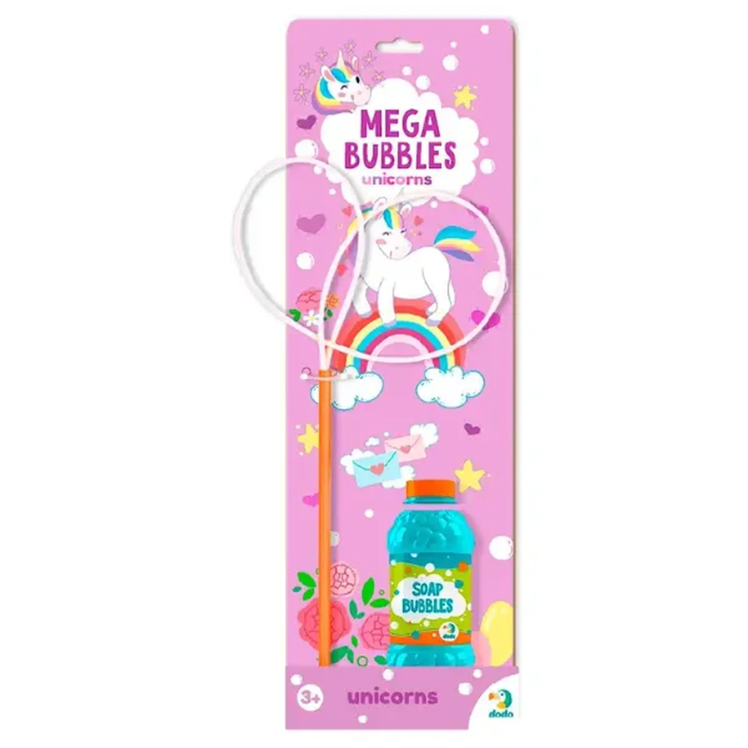 Set pentru baloane de săpun "Unicorni", 450 ml