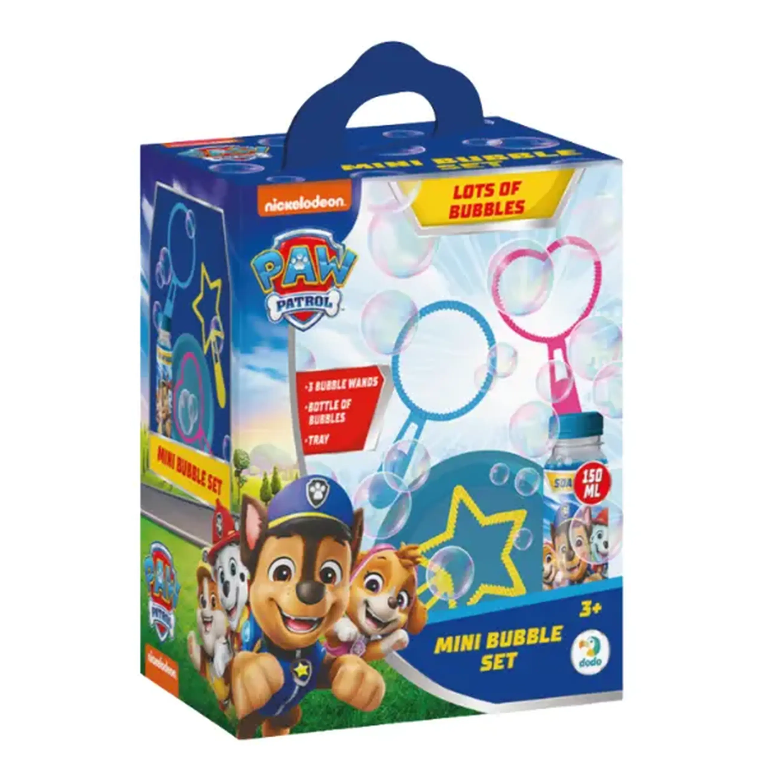Set mini baloane de săpun "Patrula Căţeluşilor", 150 ml