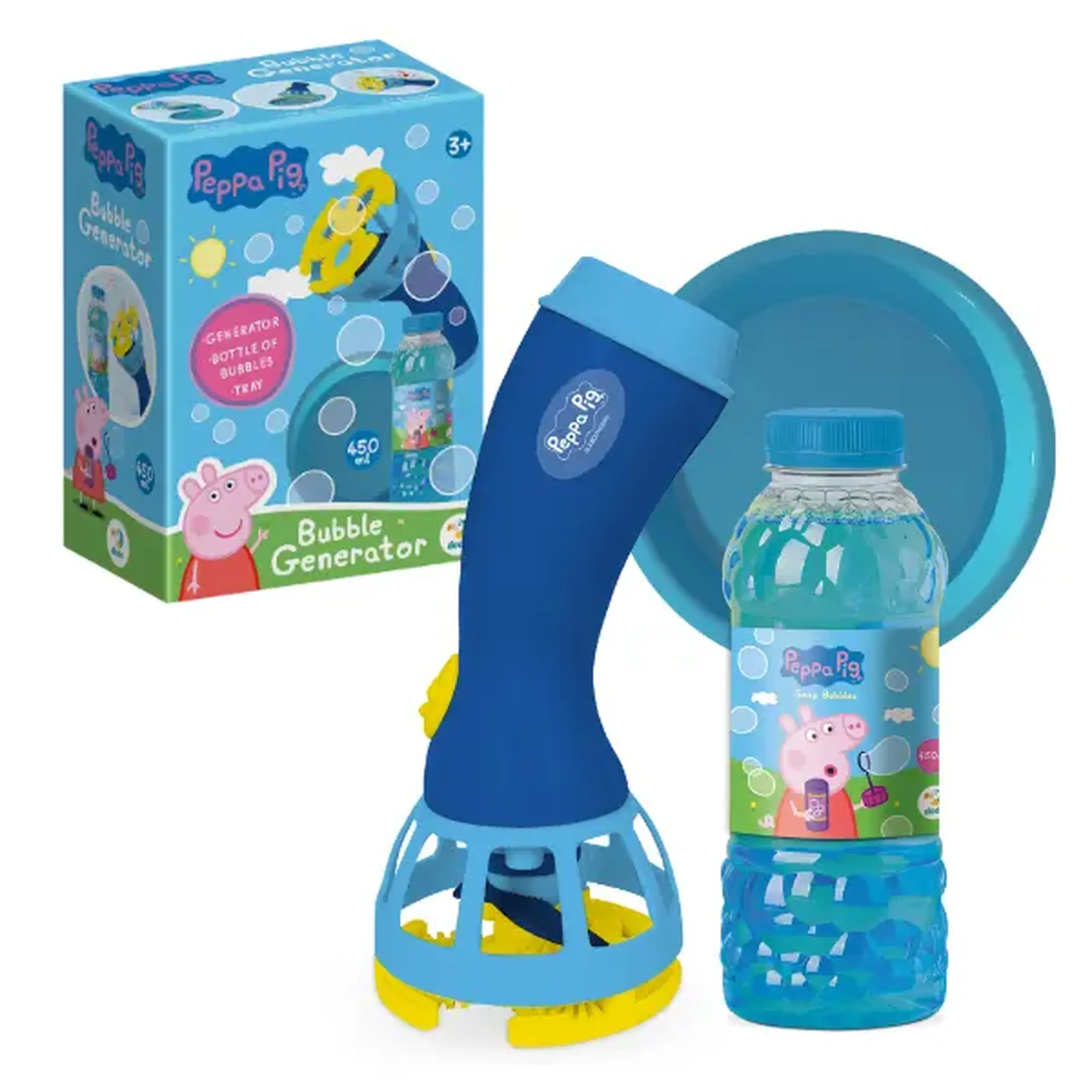 Suflantă cu bule "Purcelușa Peppa", 450 ml