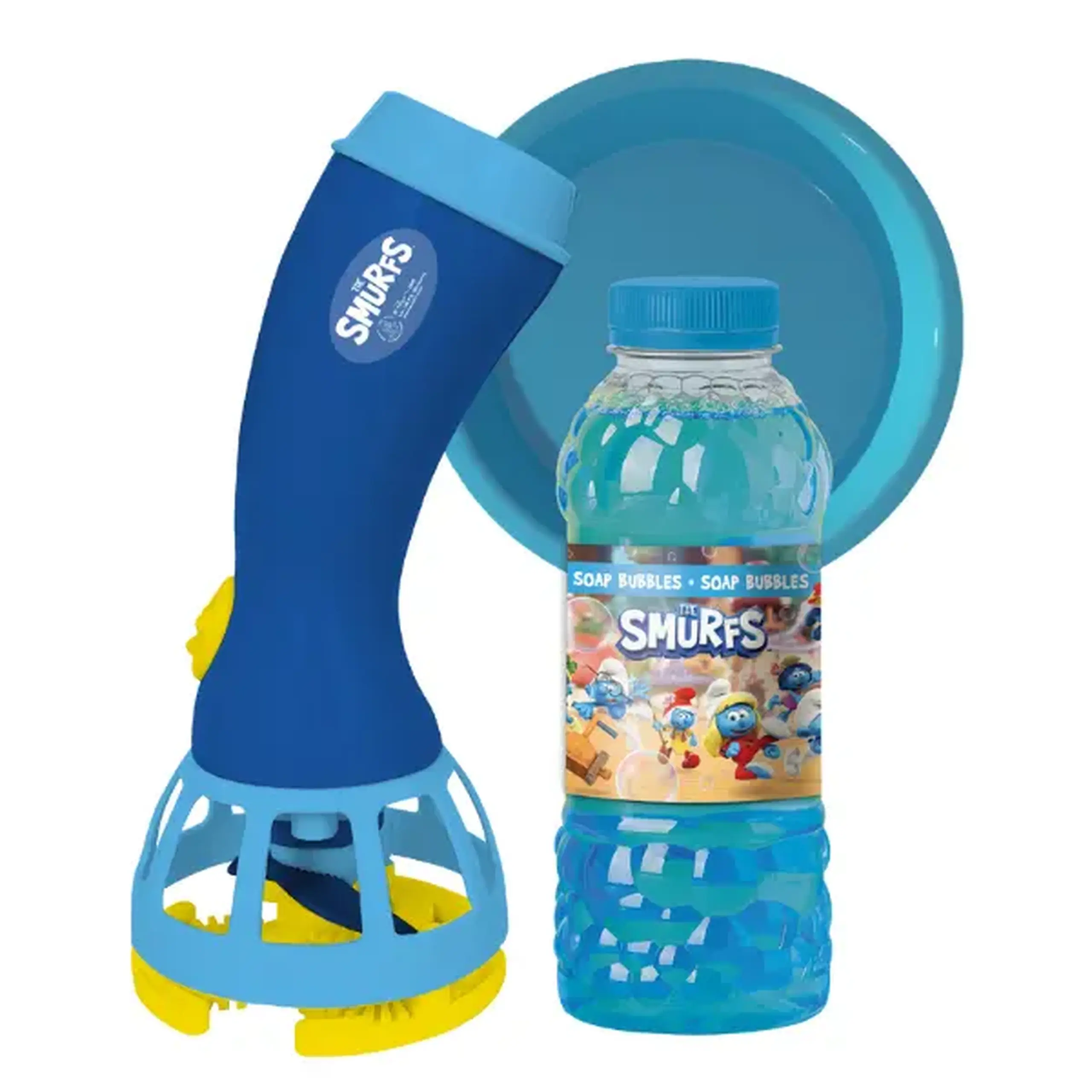 Suflantă cu bule "Smurfii", 450 ml