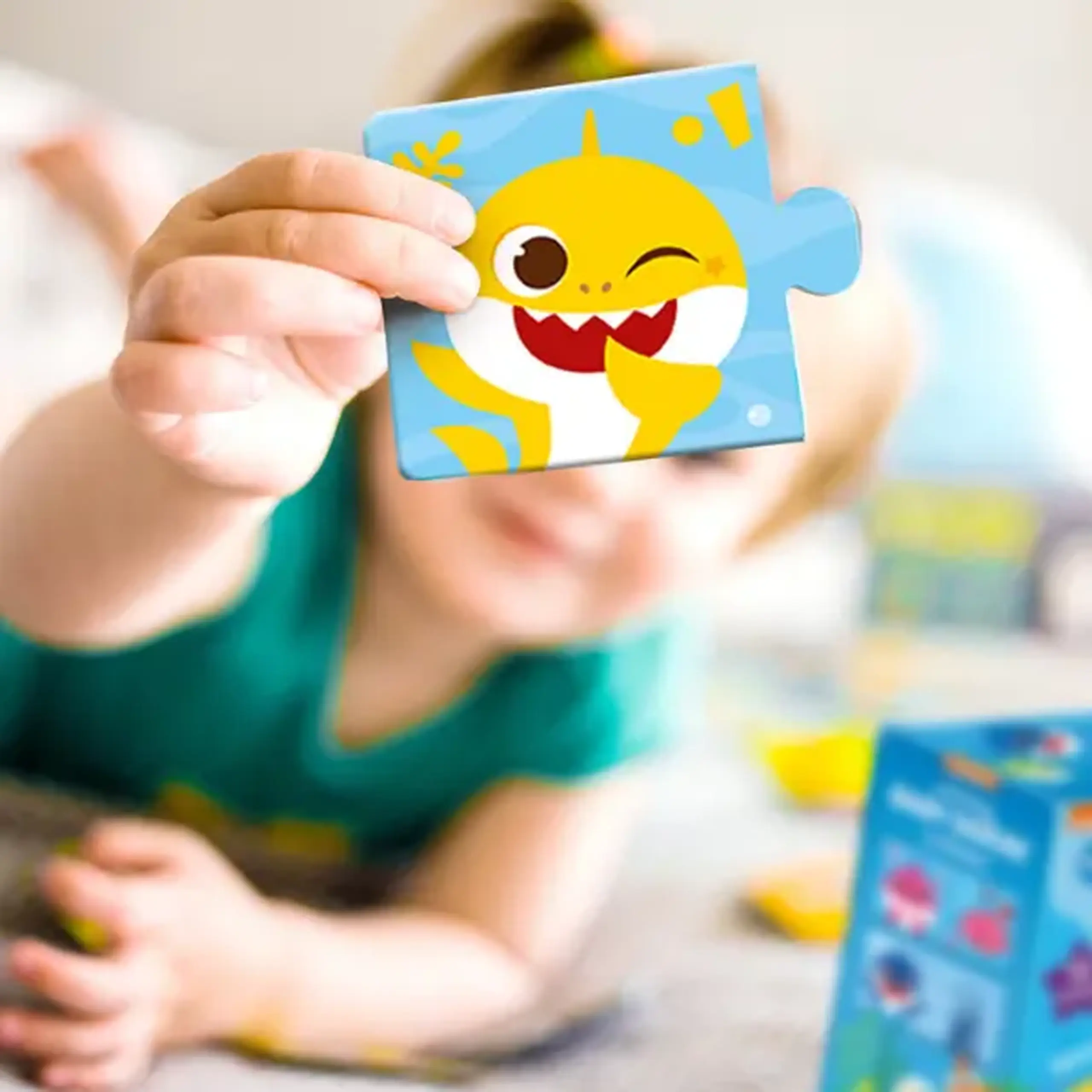 Puzzle "Potrivește culorile", 24 elem., seria Baby Shark