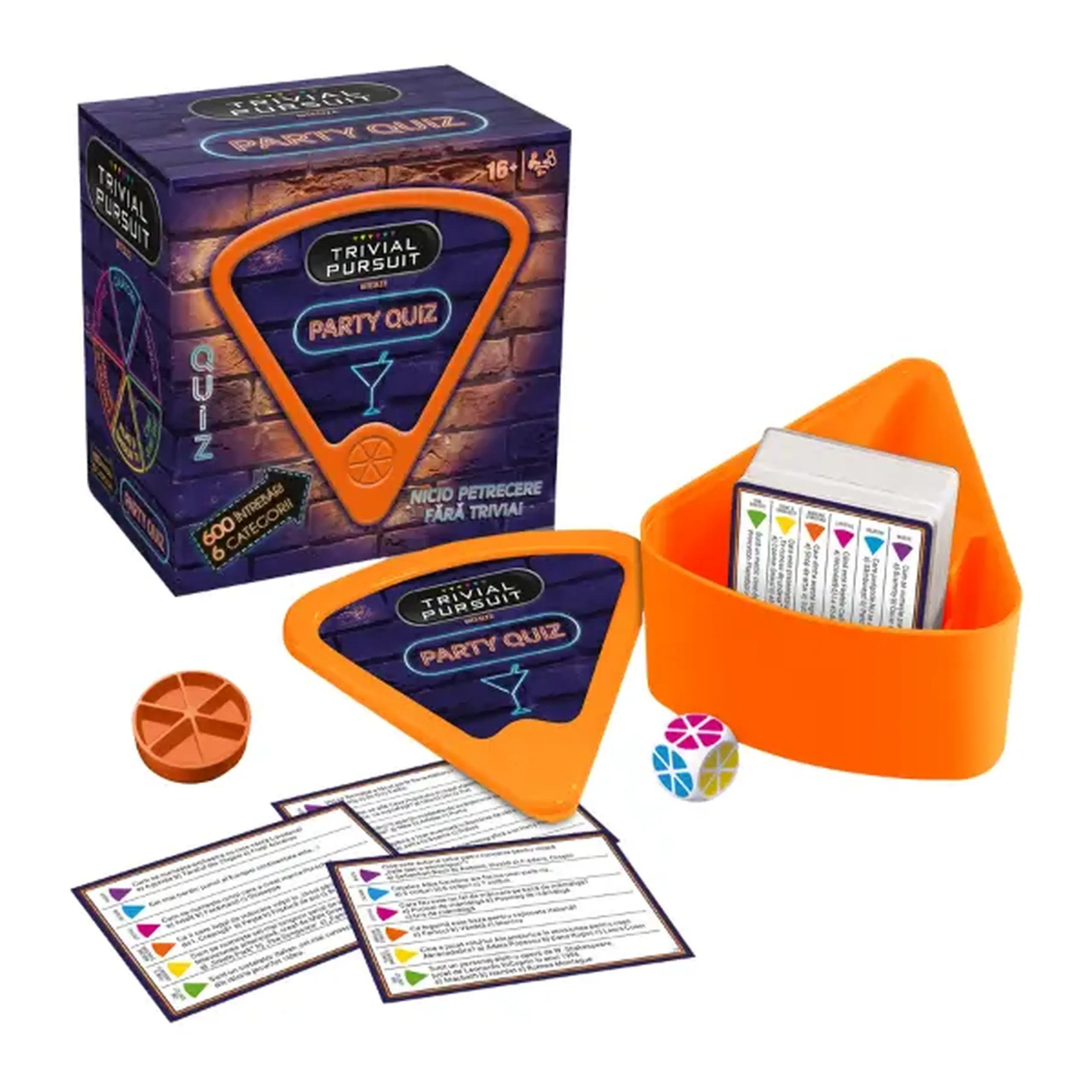 Joc de masă Trivial Pursuit "Party Quiz" (ro)